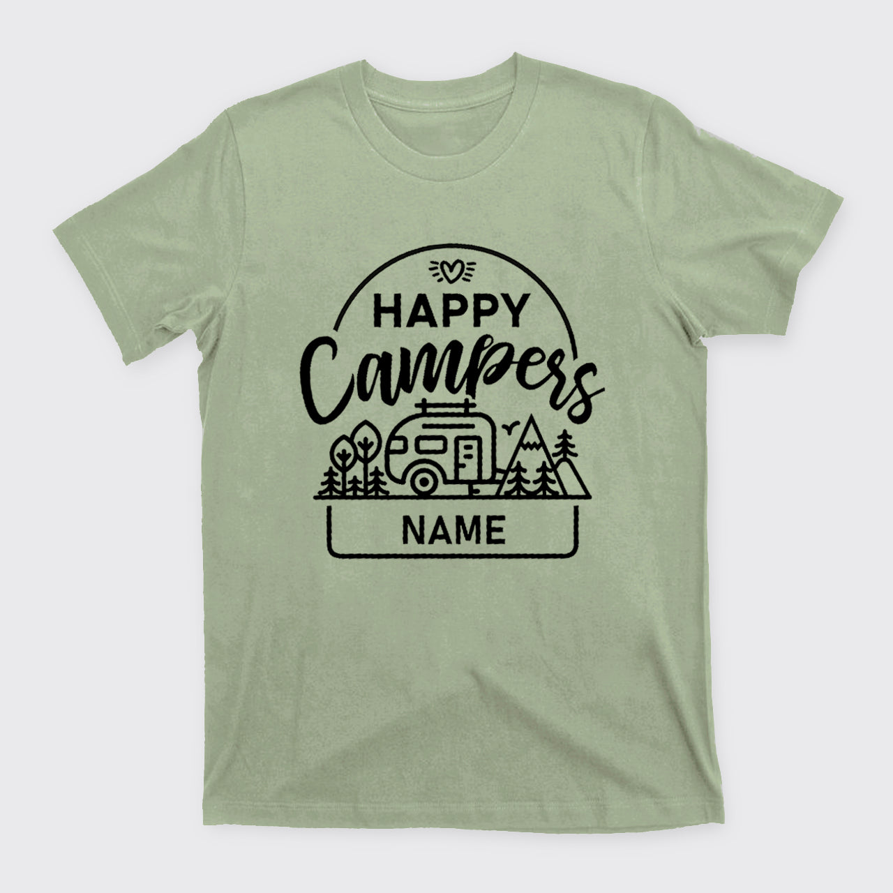 Personalized Happy Camper T-Shirts