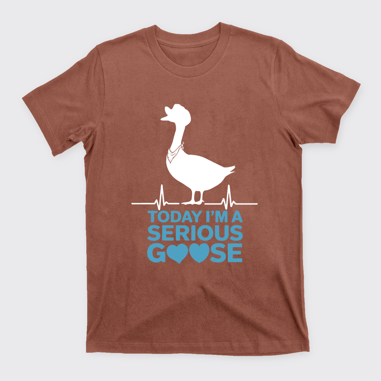Funny Goose-Today I'm A Serious Goose T-Shirts