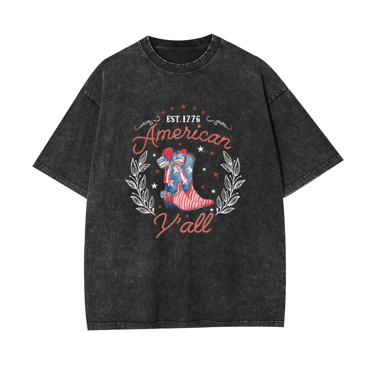 EST.1776 American Yall Garment-dye Tees
