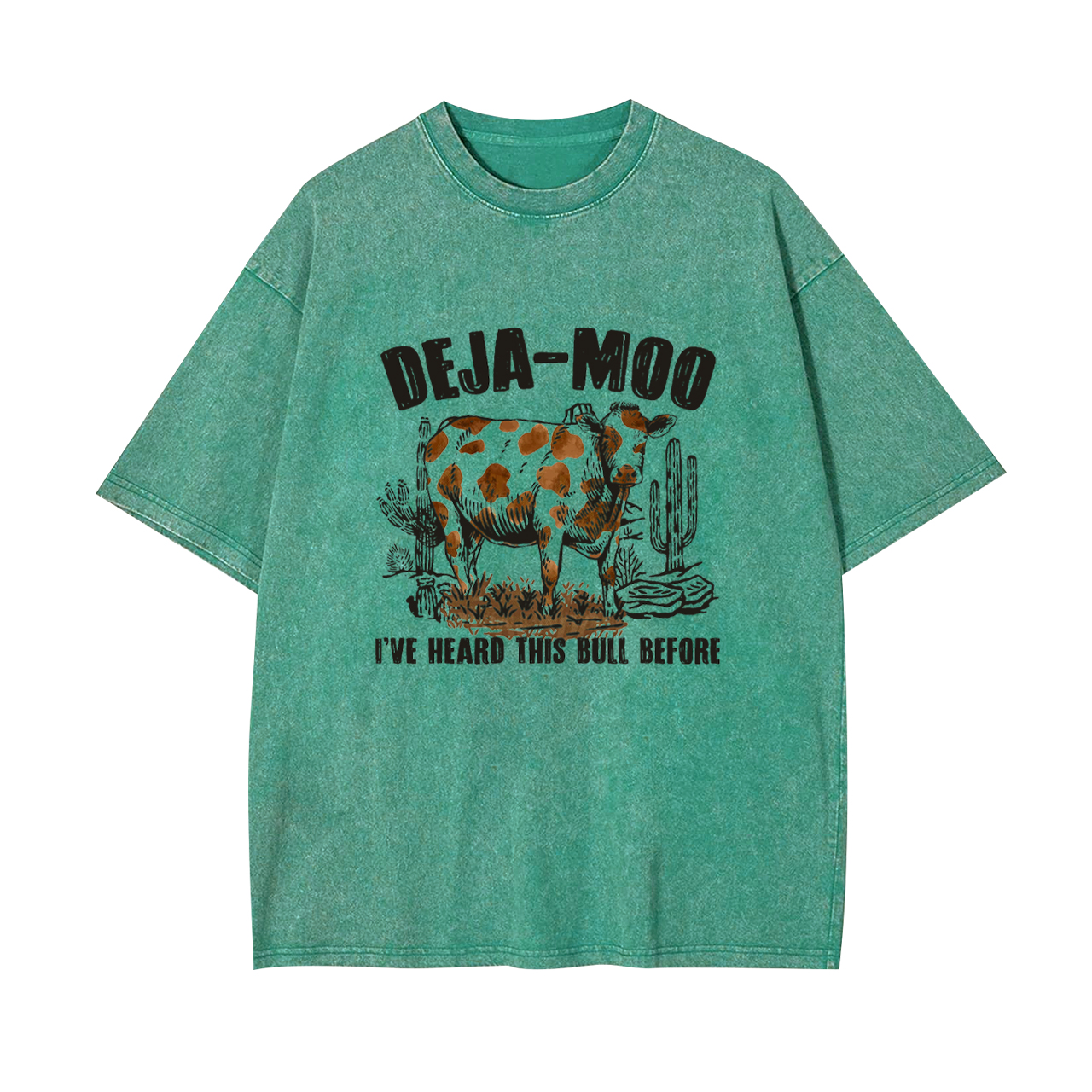Deja-Moo Garment-dye Tees