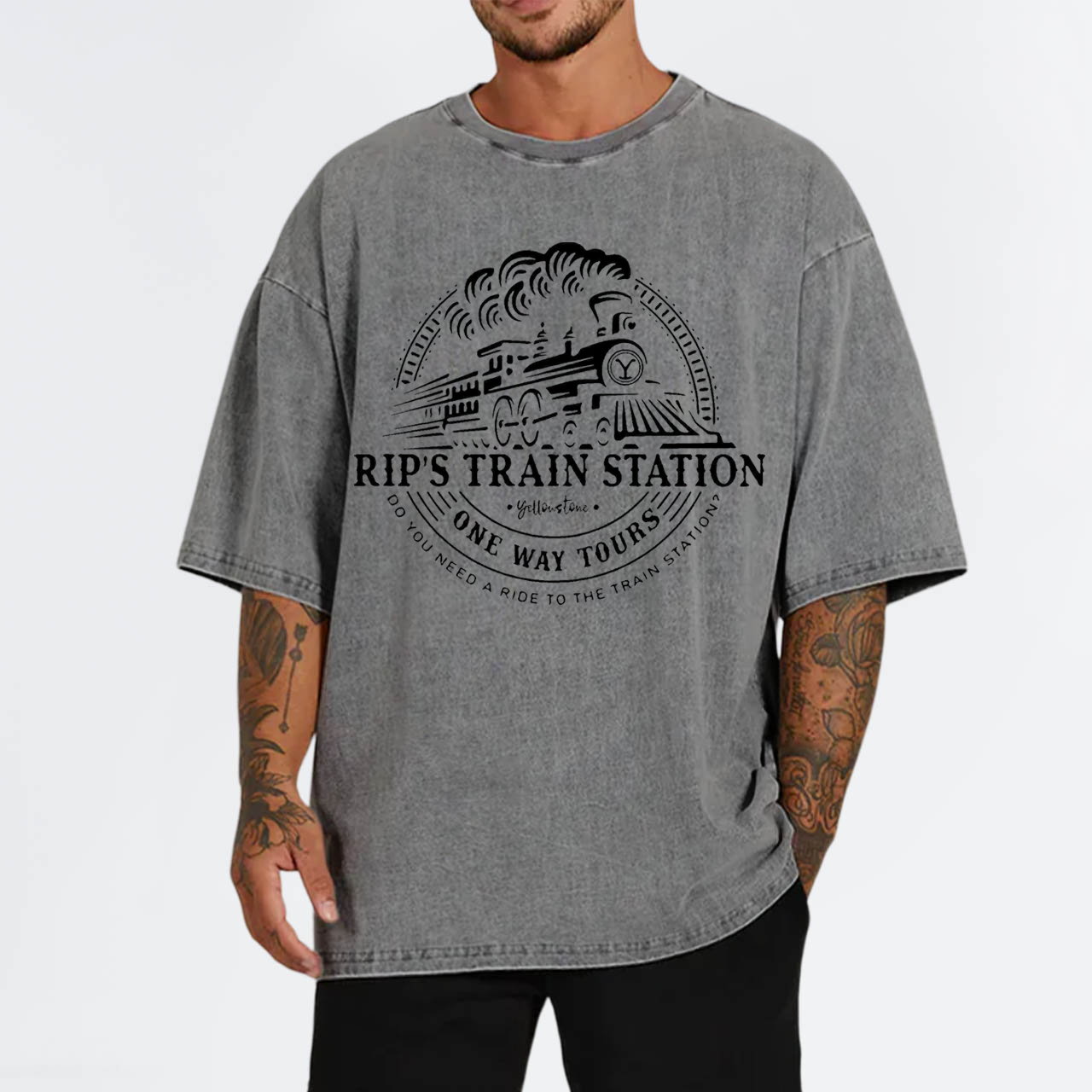 One Way Tours Garment-dye Tees