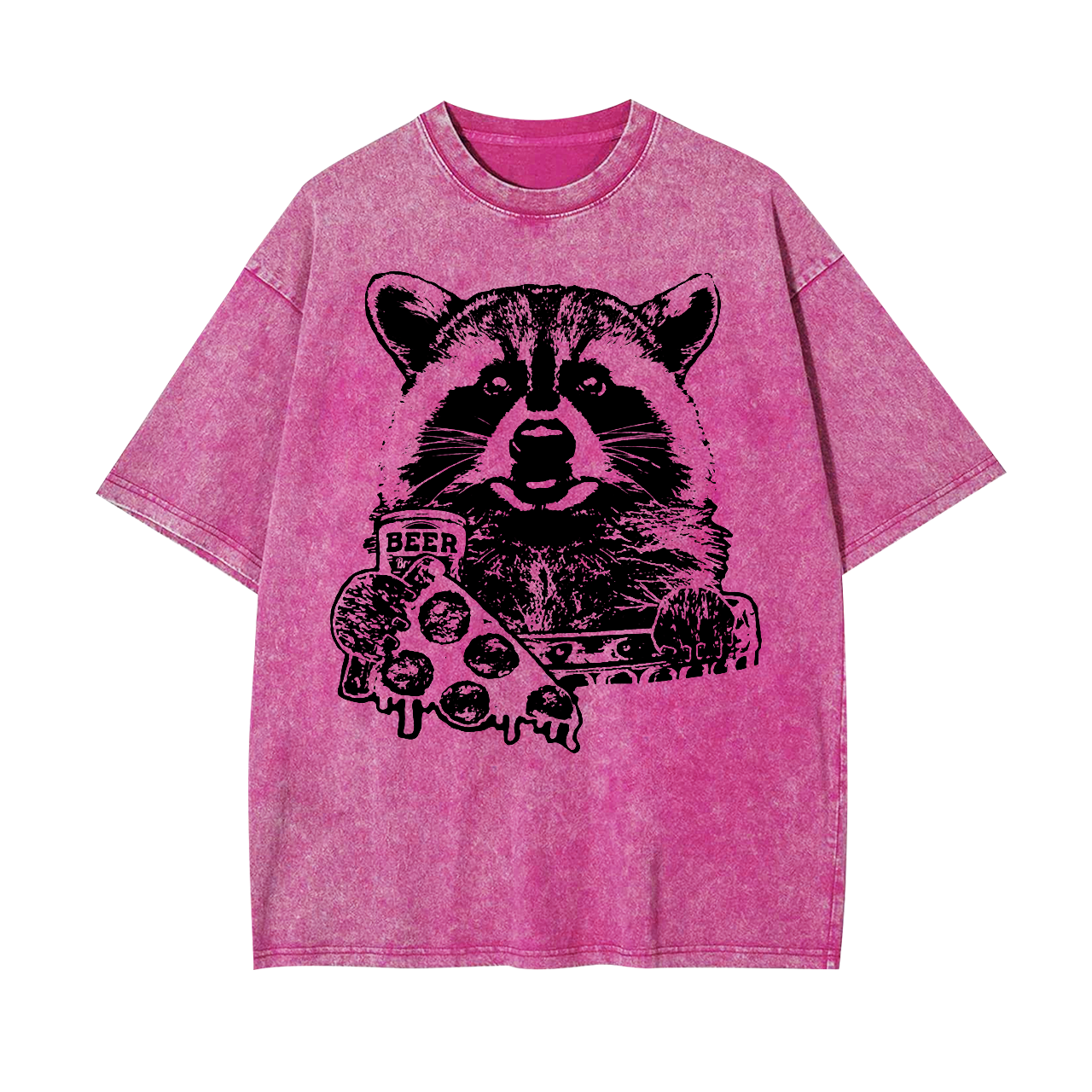 Pizza And Beer Garment-dye Tees