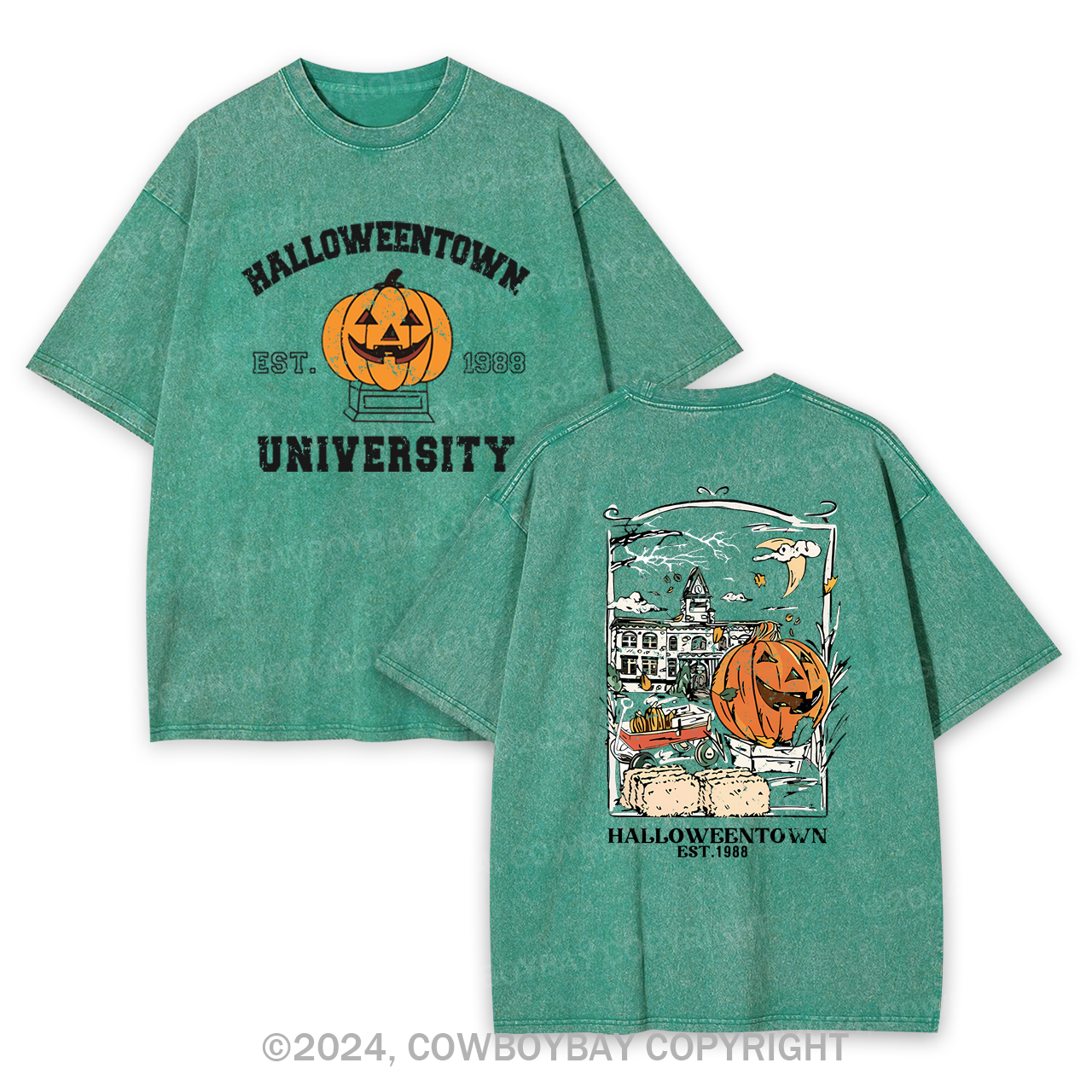 Halloweentown EST.1998 Garment-dye Tees