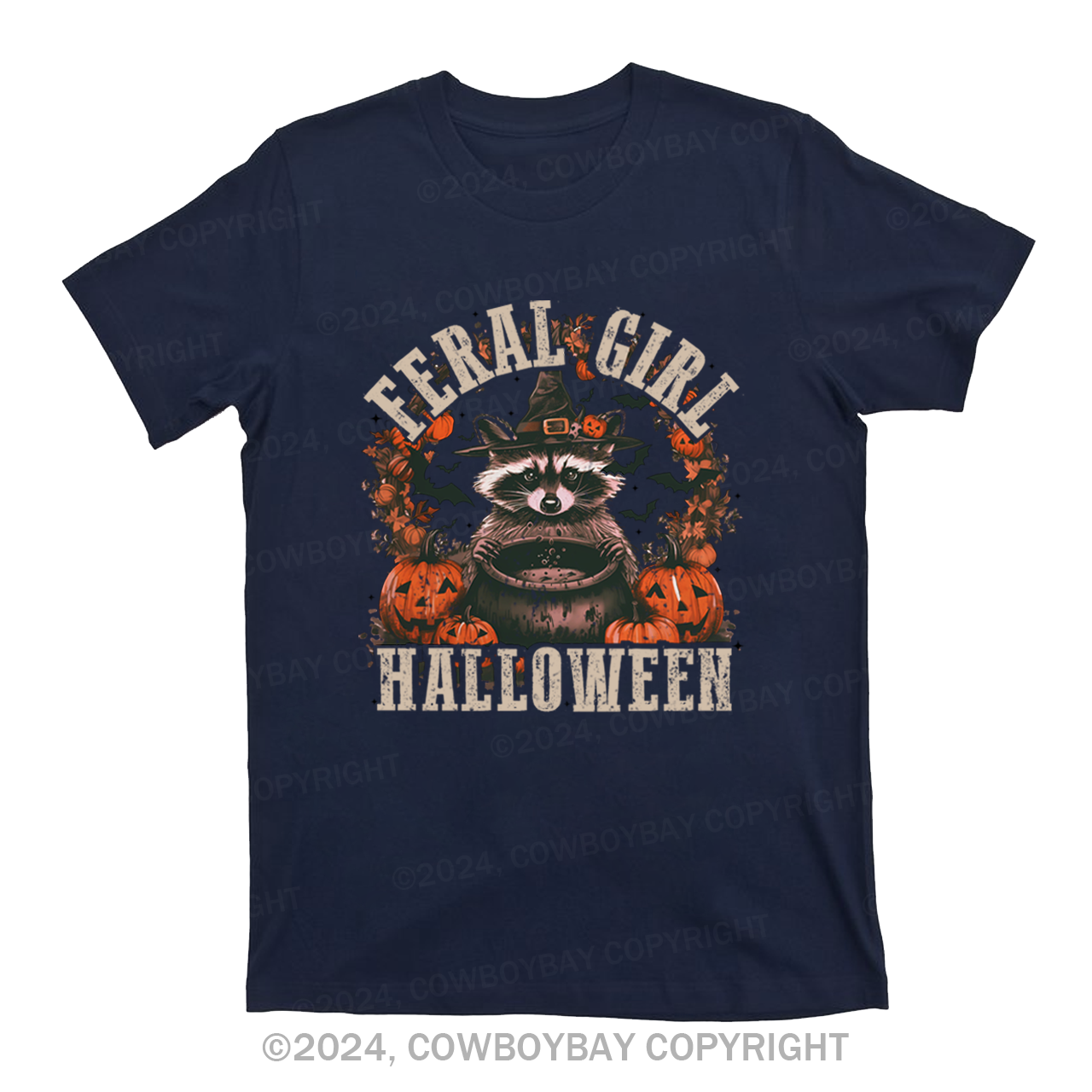 Feral Girl Halloween T-Shirts