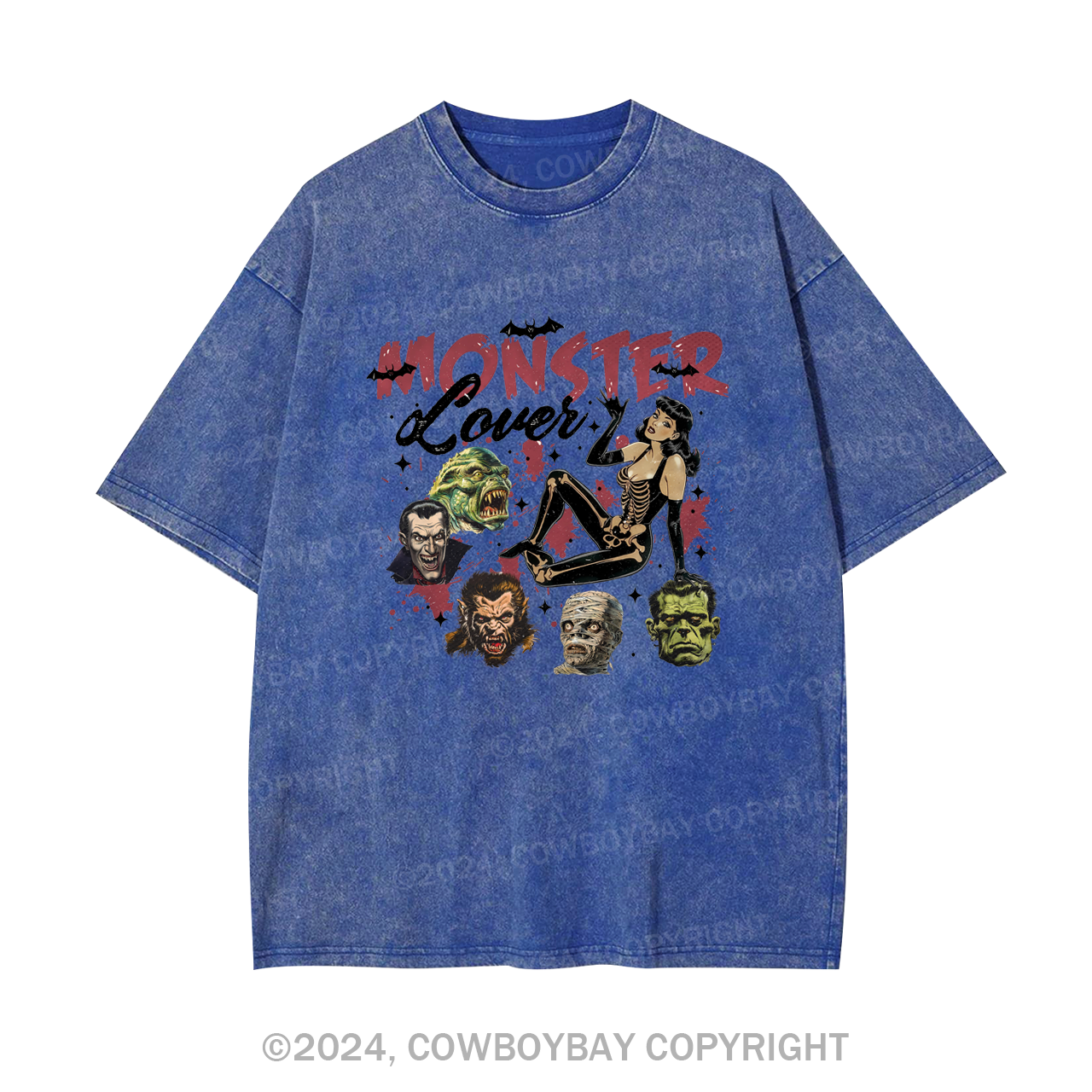 Monster Lover Garment-dye Tees