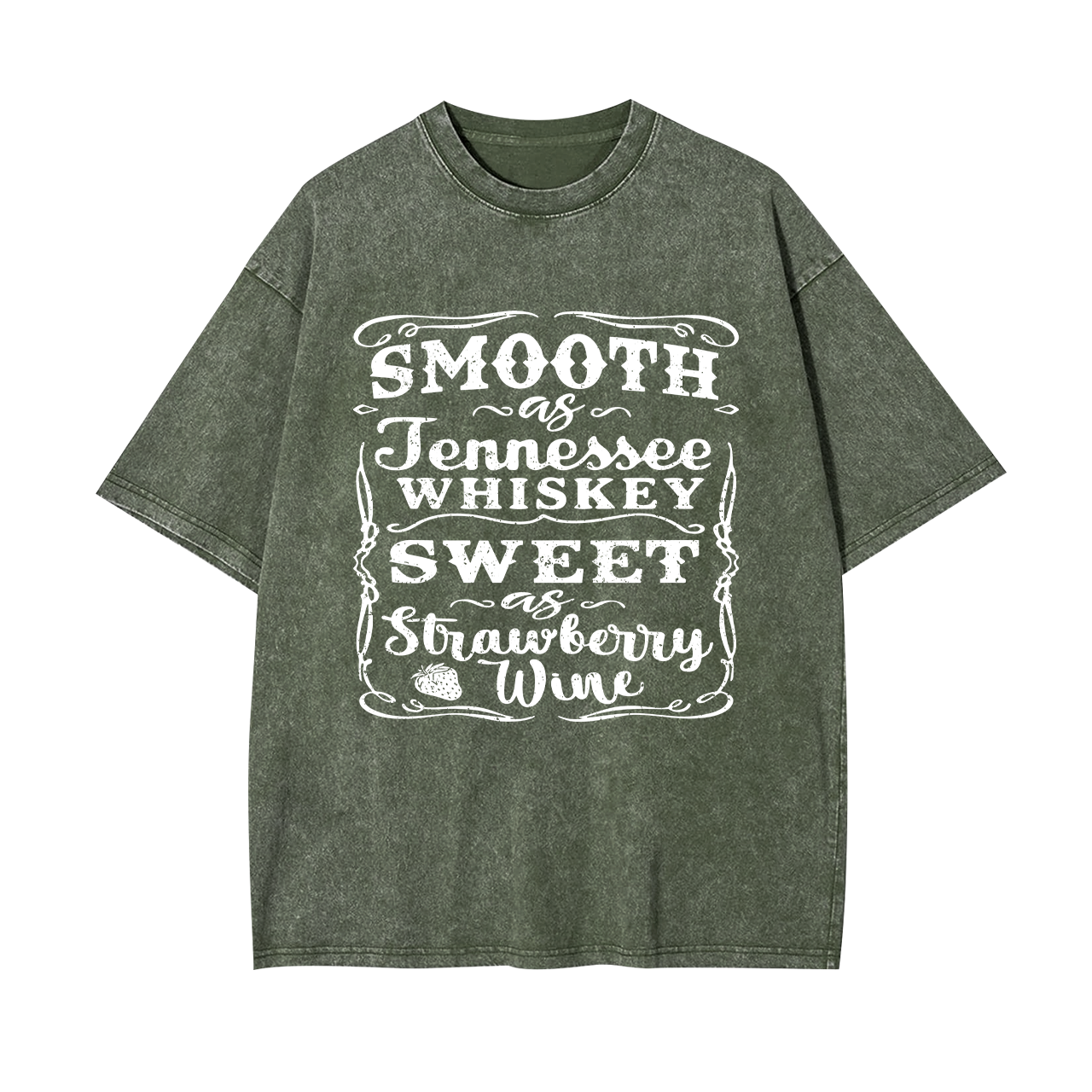 Smooth As Tennessee Whiskey Garment-dye Tees