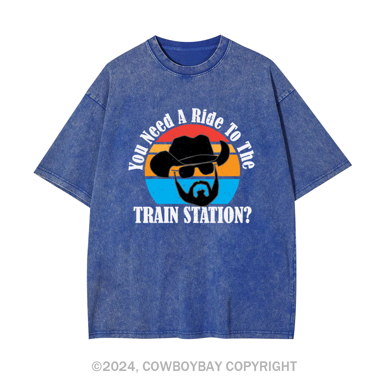 Need A Ride To The Train Station Garment-dye Tees