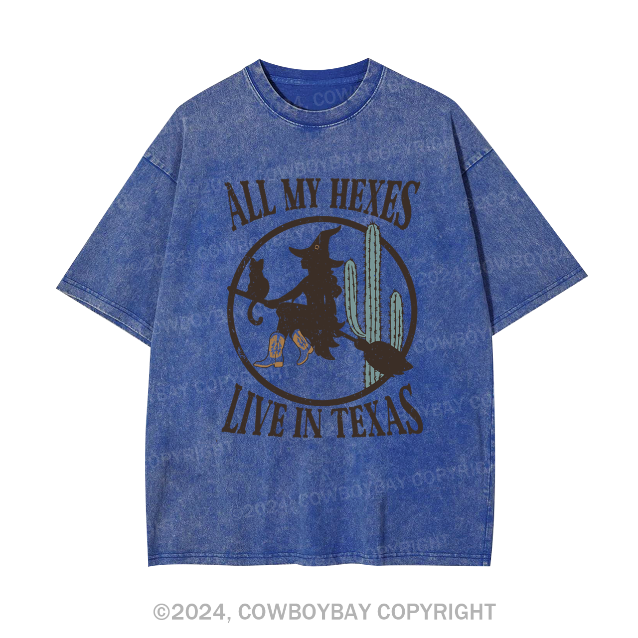 All My Hexes Live In Texas Garment-dye Tees