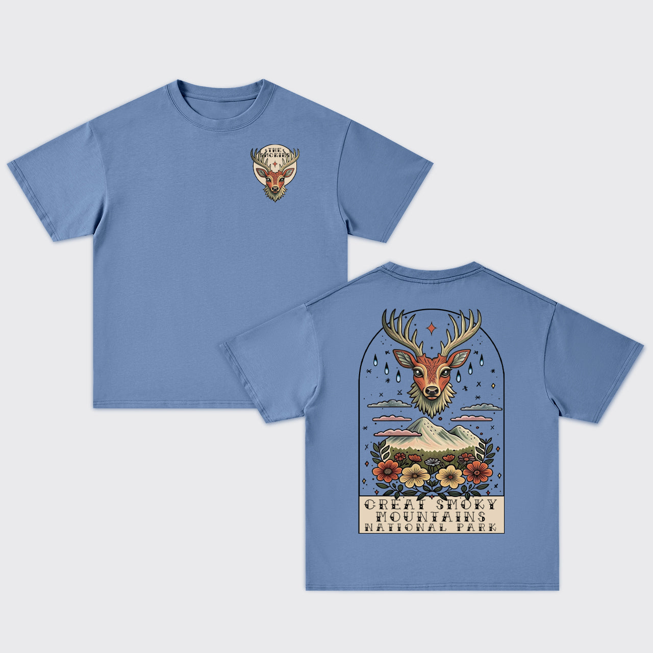 Great Smoky Mountains National Park Oversize T-Shirts