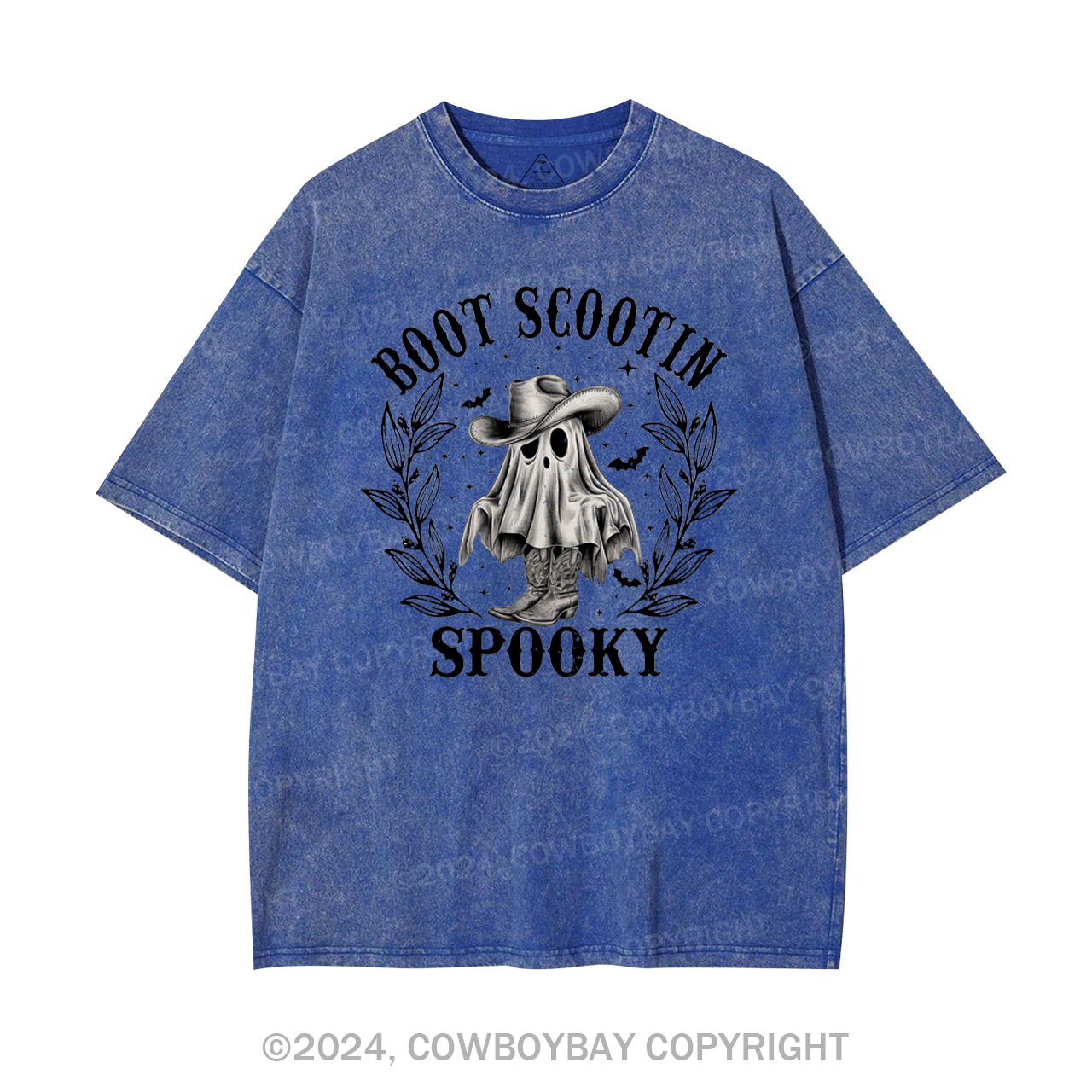 Boot Scoot Spooky Garment-dye Tees