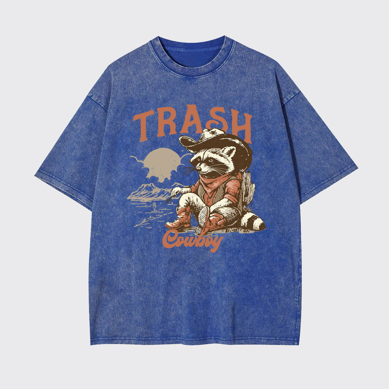 Funny Trash Raccoon Garment-dye Tees