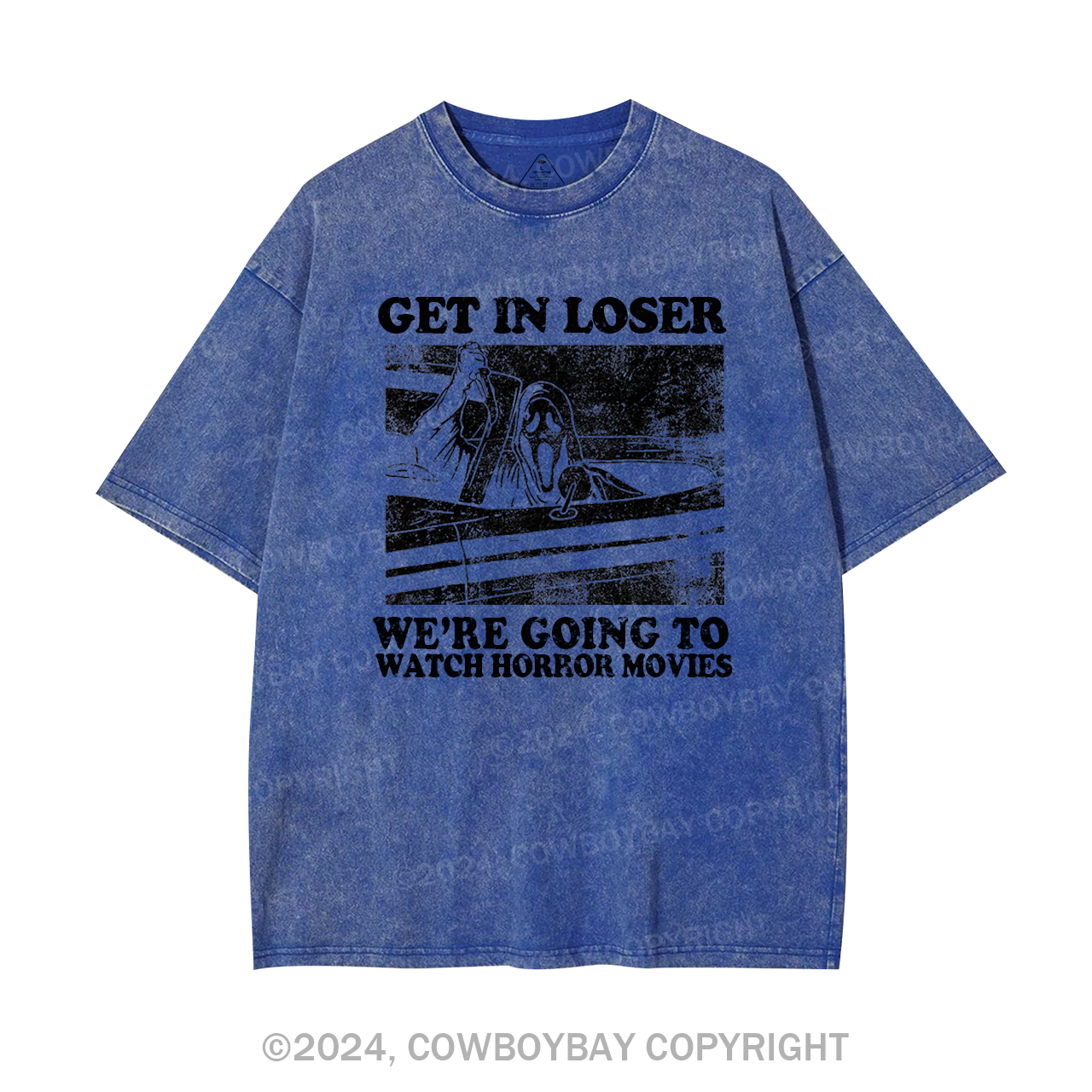 Get In Loser Halloween Garment-dye Tees