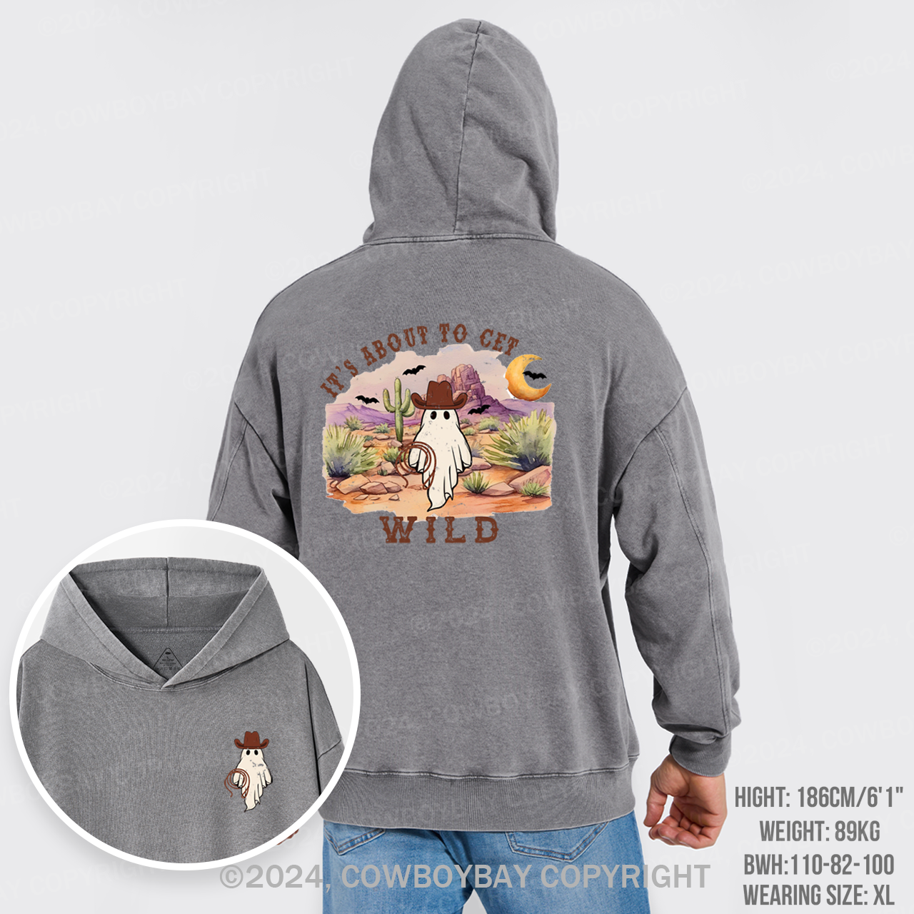 I'm Gonna Tie You Up Garment-Dye Hoodies