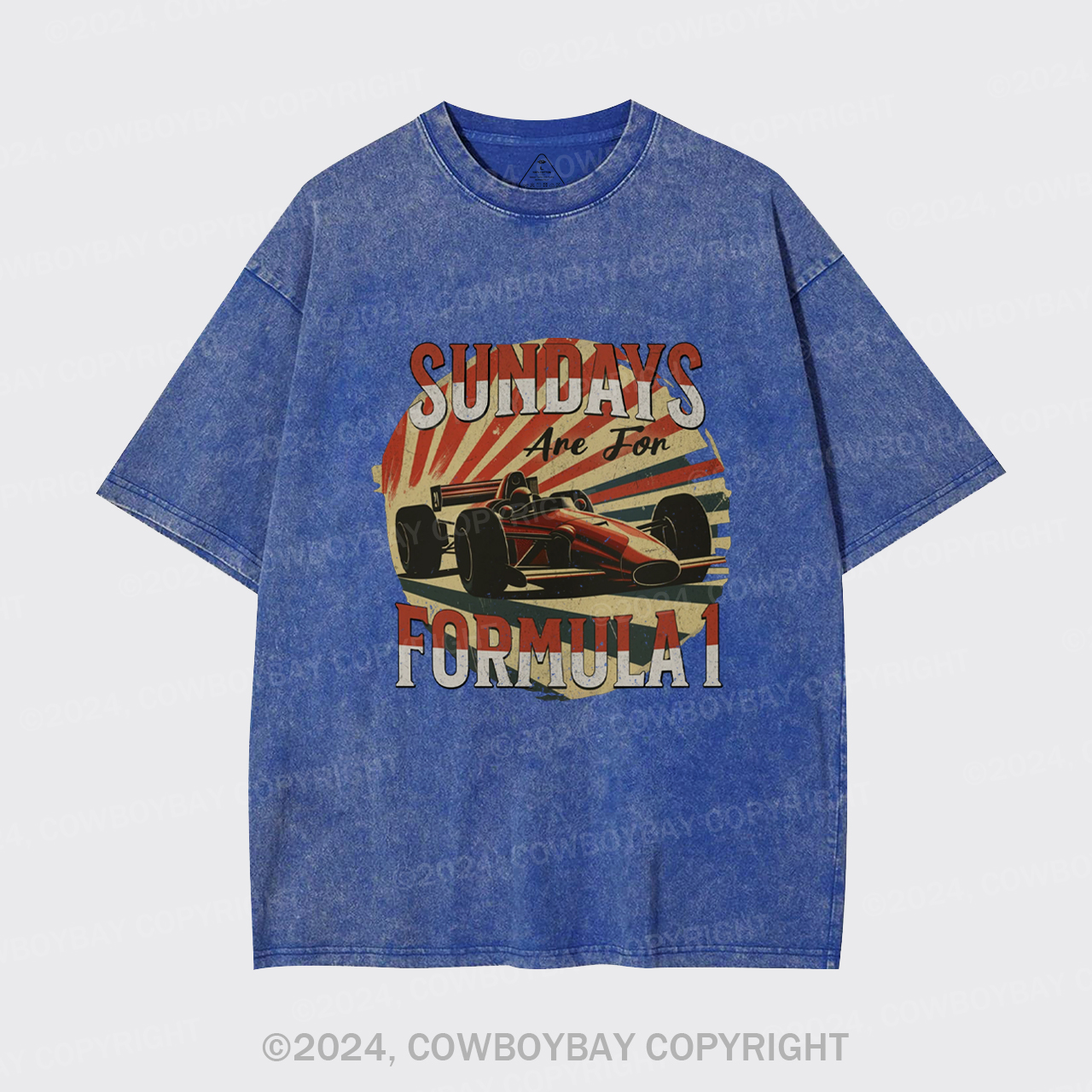Retro F1 Garment-dye Tees