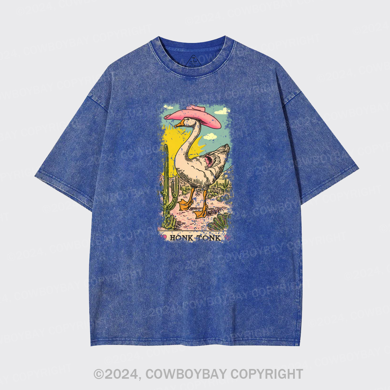 Honk Tonk Goose Tarot Garment-dye Tees