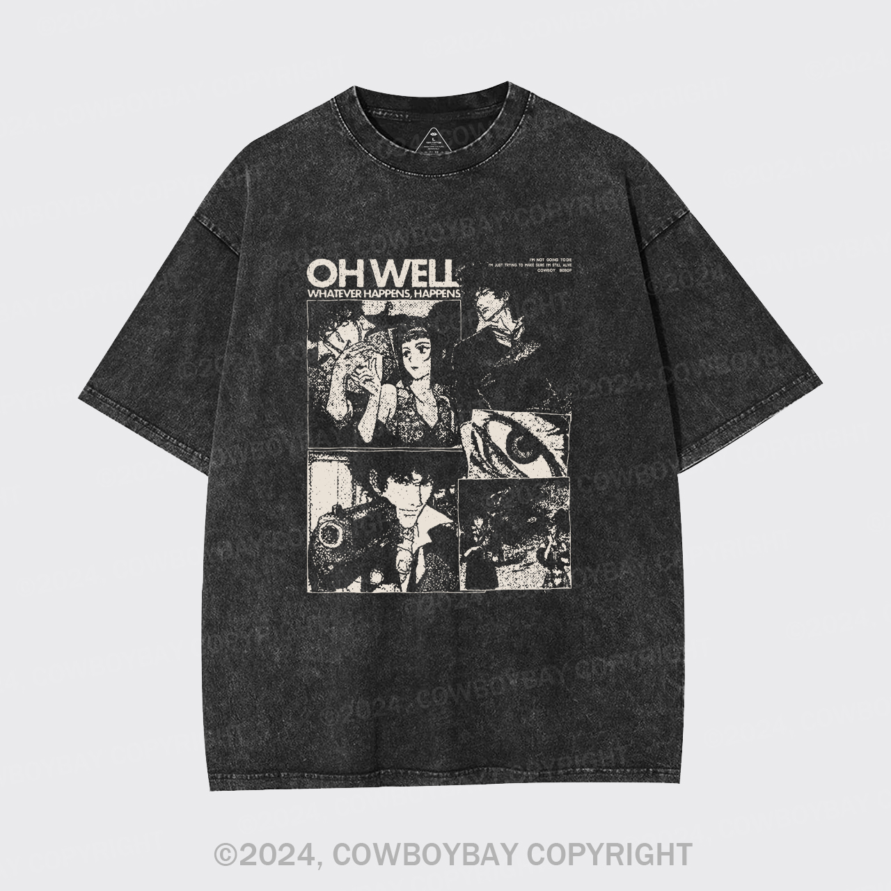 Cowboy Bebop Garment-dye Tees