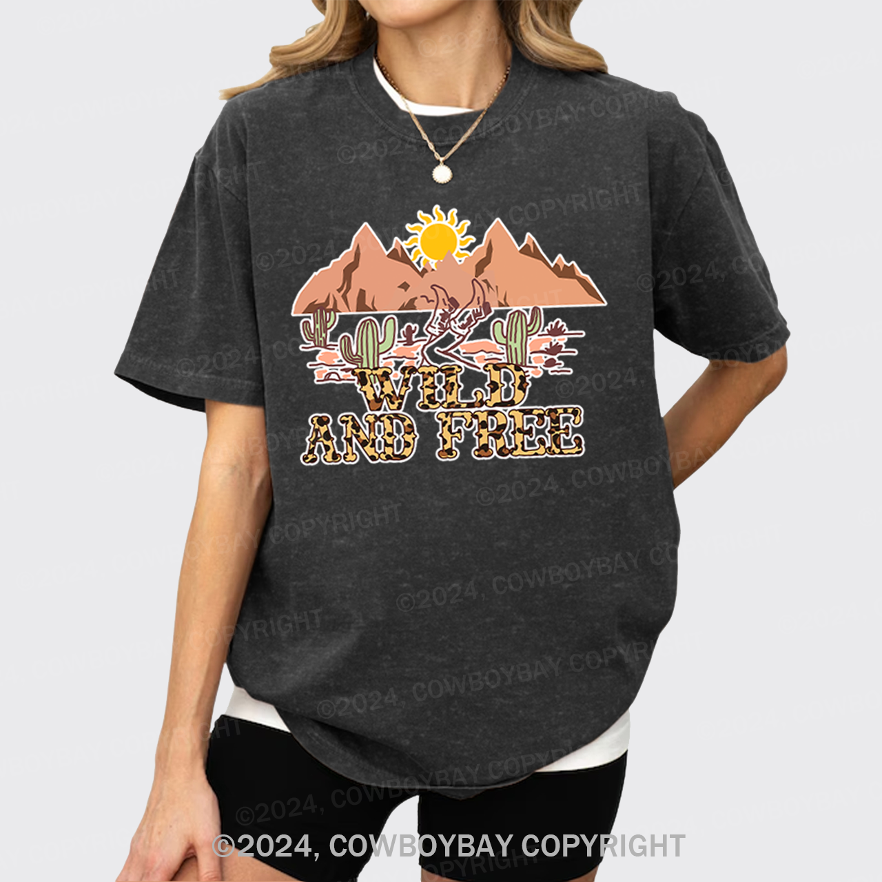 Wild & Free Desert Vintage Garment-dye Tees