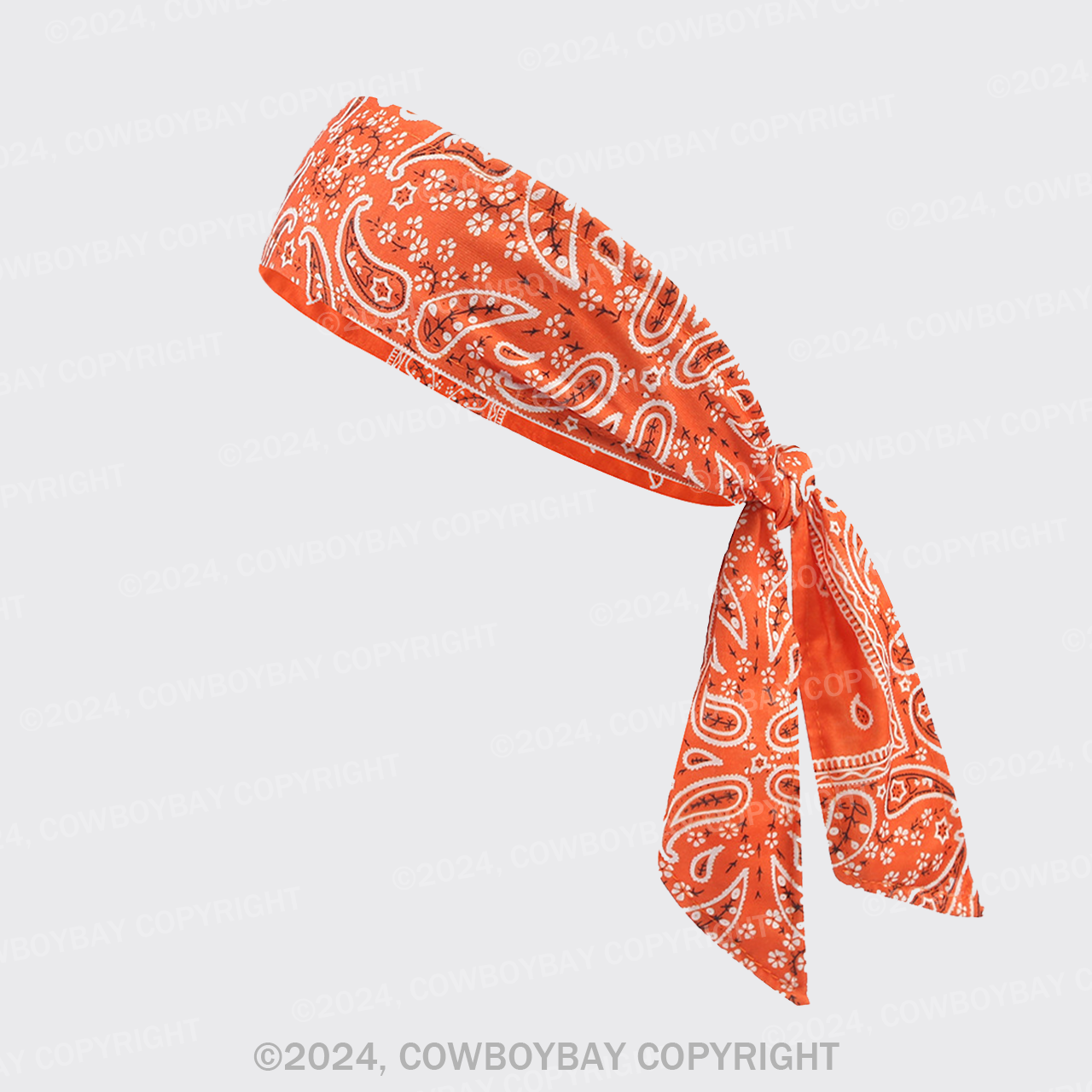 Tangerine Cashew Headbands