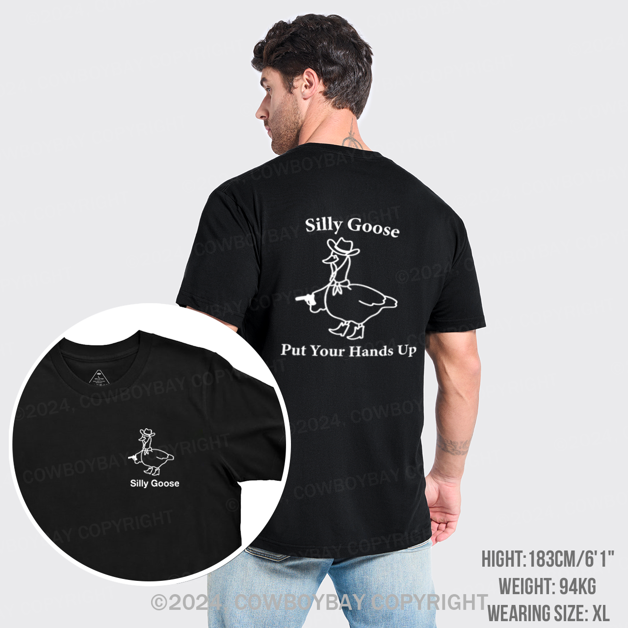 Silly Goose,Put Your Hands Up T-Shirts