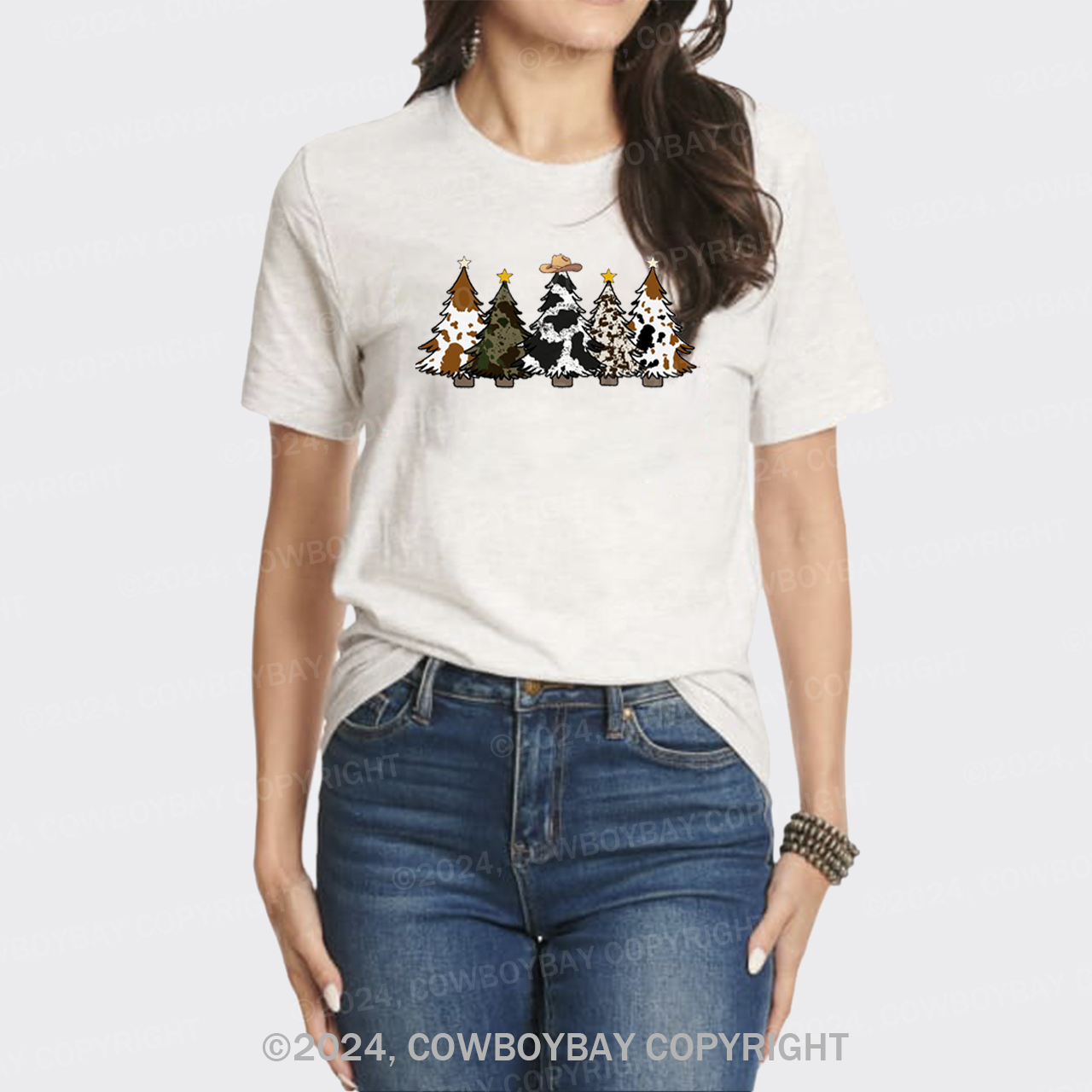 Merry Christmas Cowboy T-Shirts