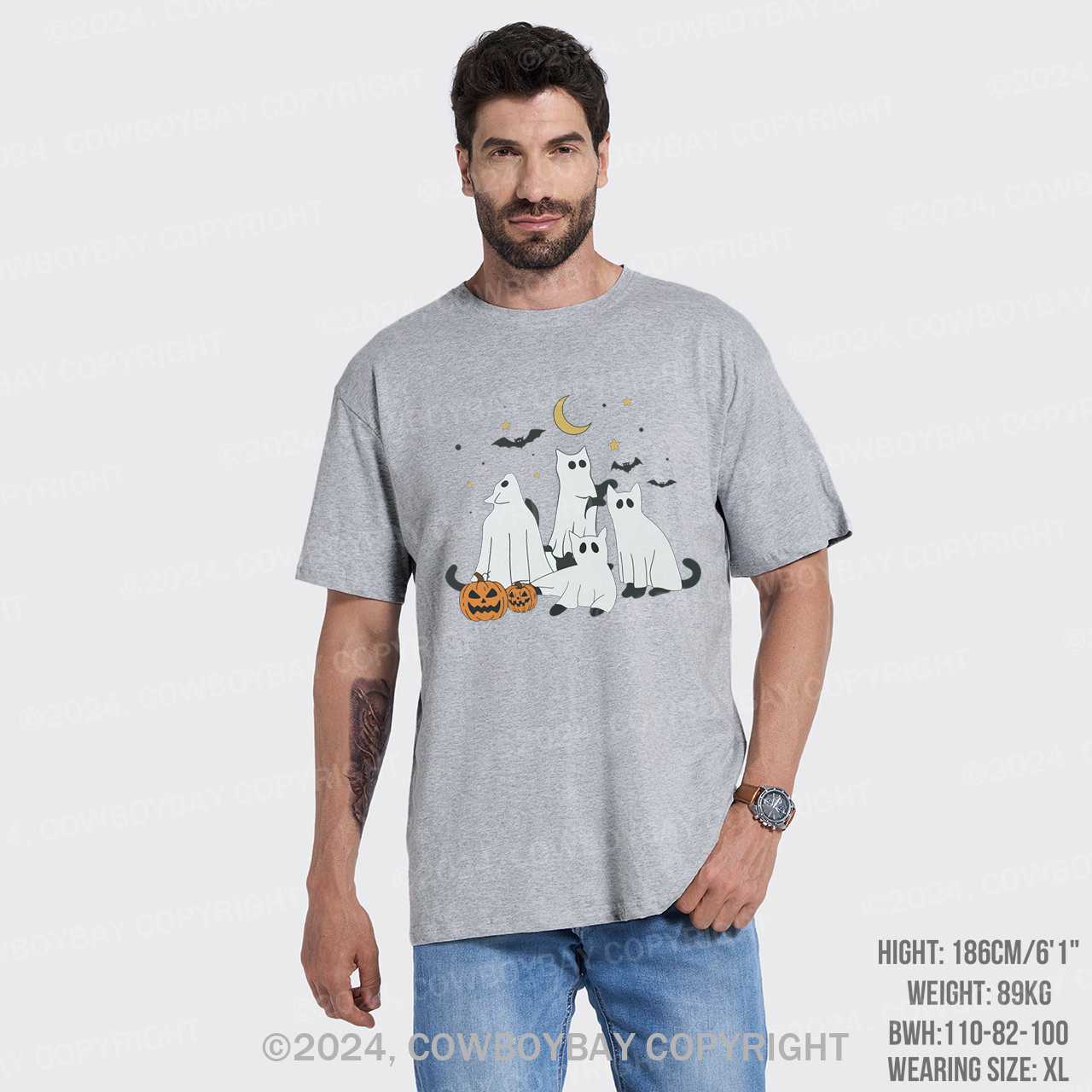 Halloween Cat T-Shirts