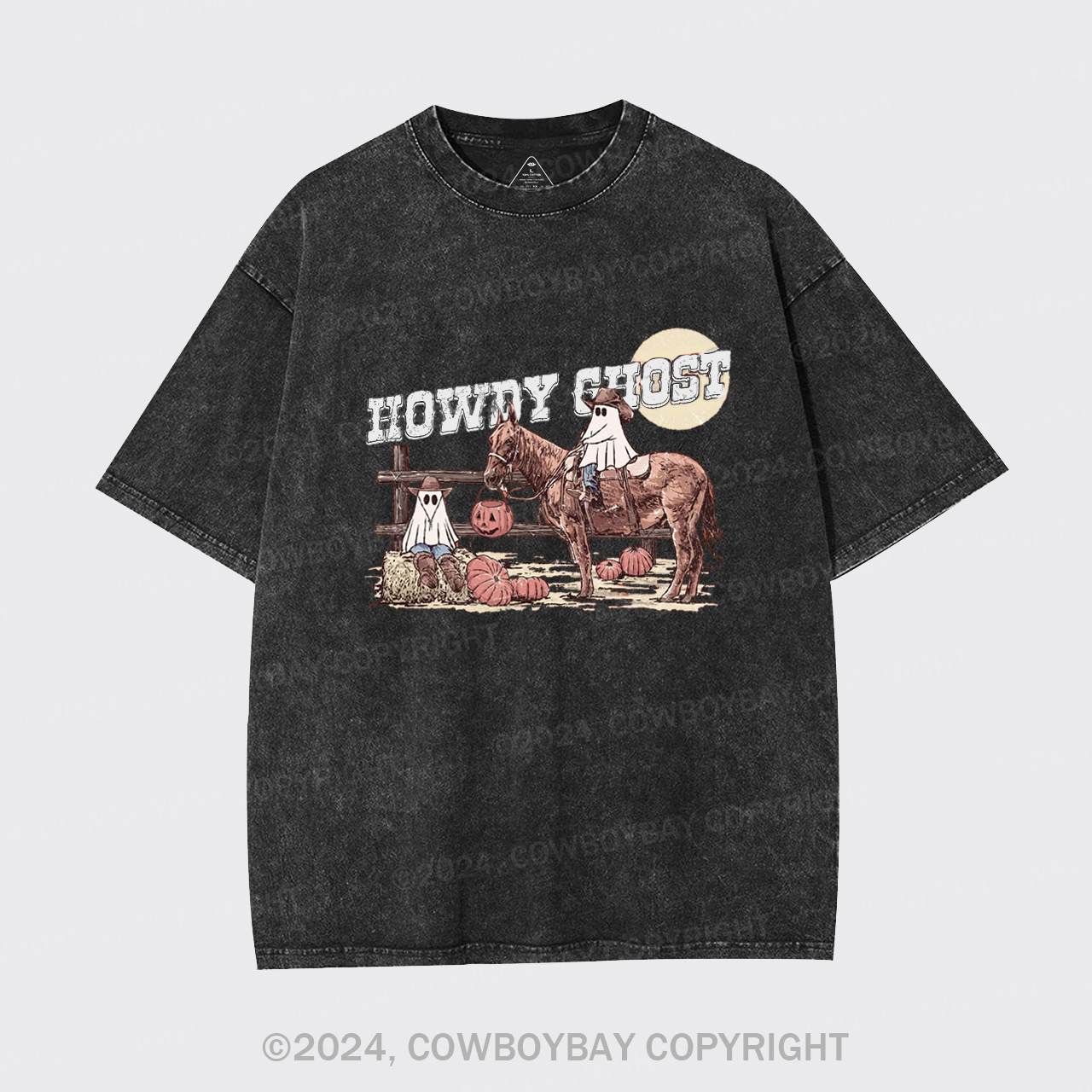 Howdy Ghost Garment-dye Tees
