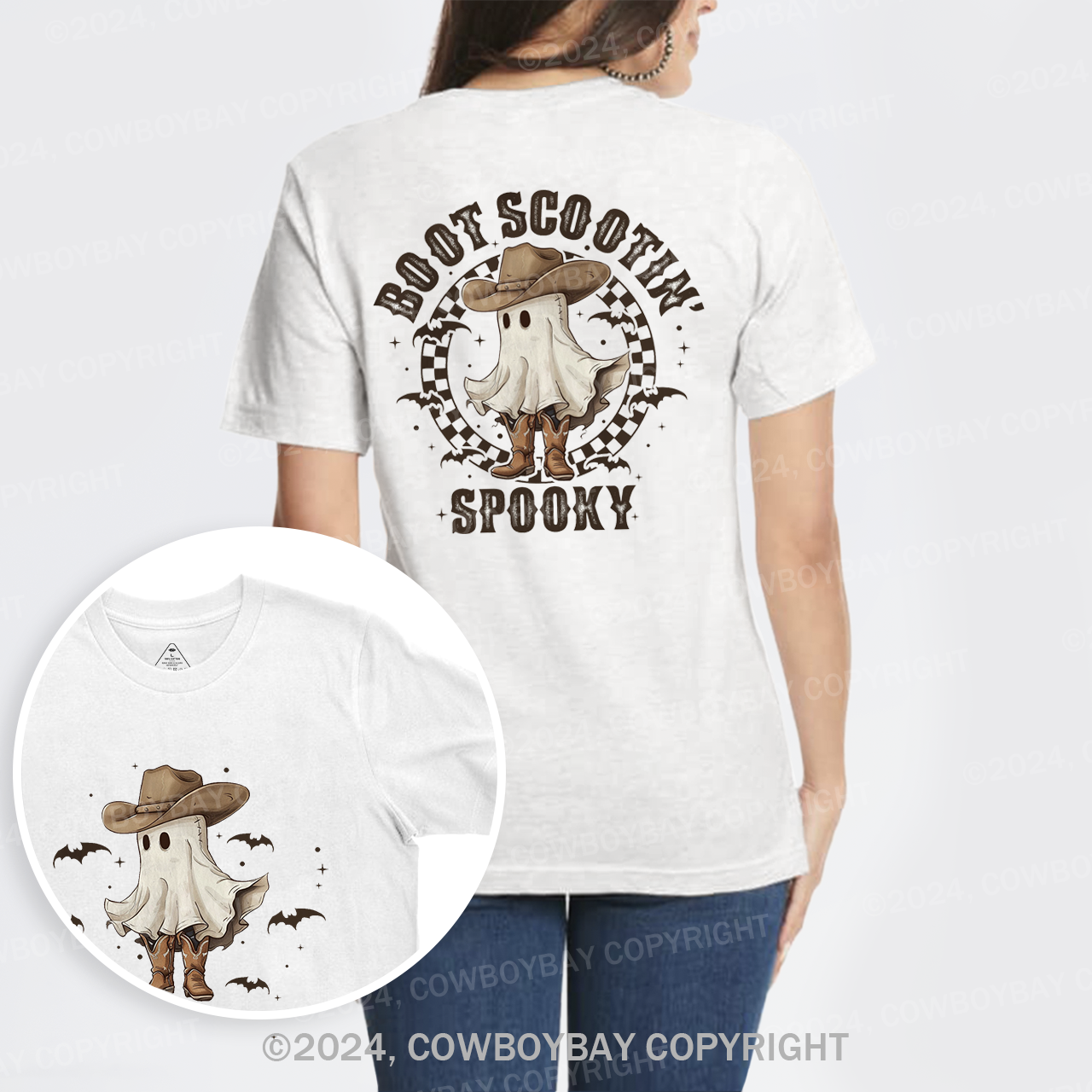 Western Halloween Boot Scoot Spooky T-Shirts