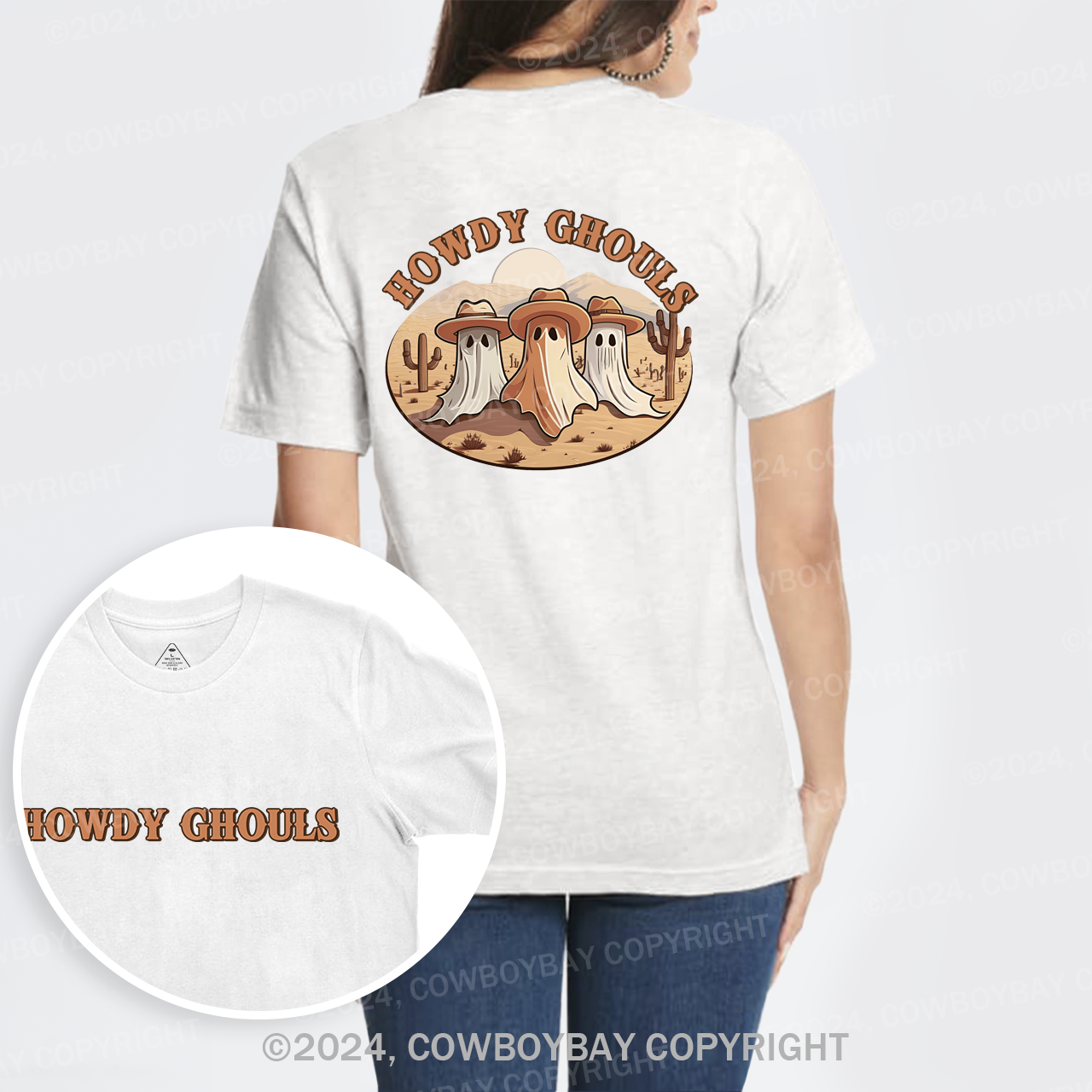 Howdy Ghouls Cute Spooky T-Shirts