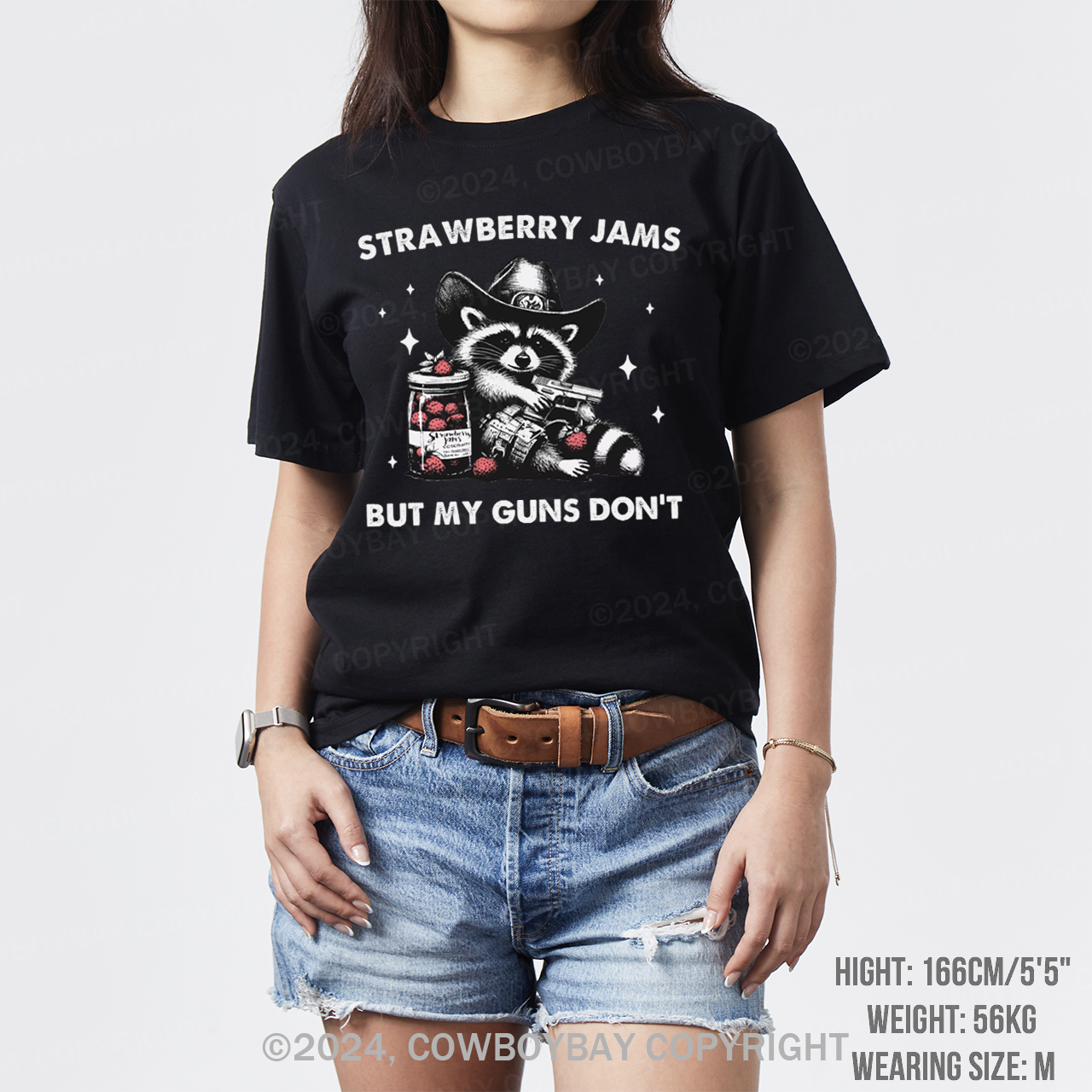 Strawberry Jams But My Guns Don't T-Shirts