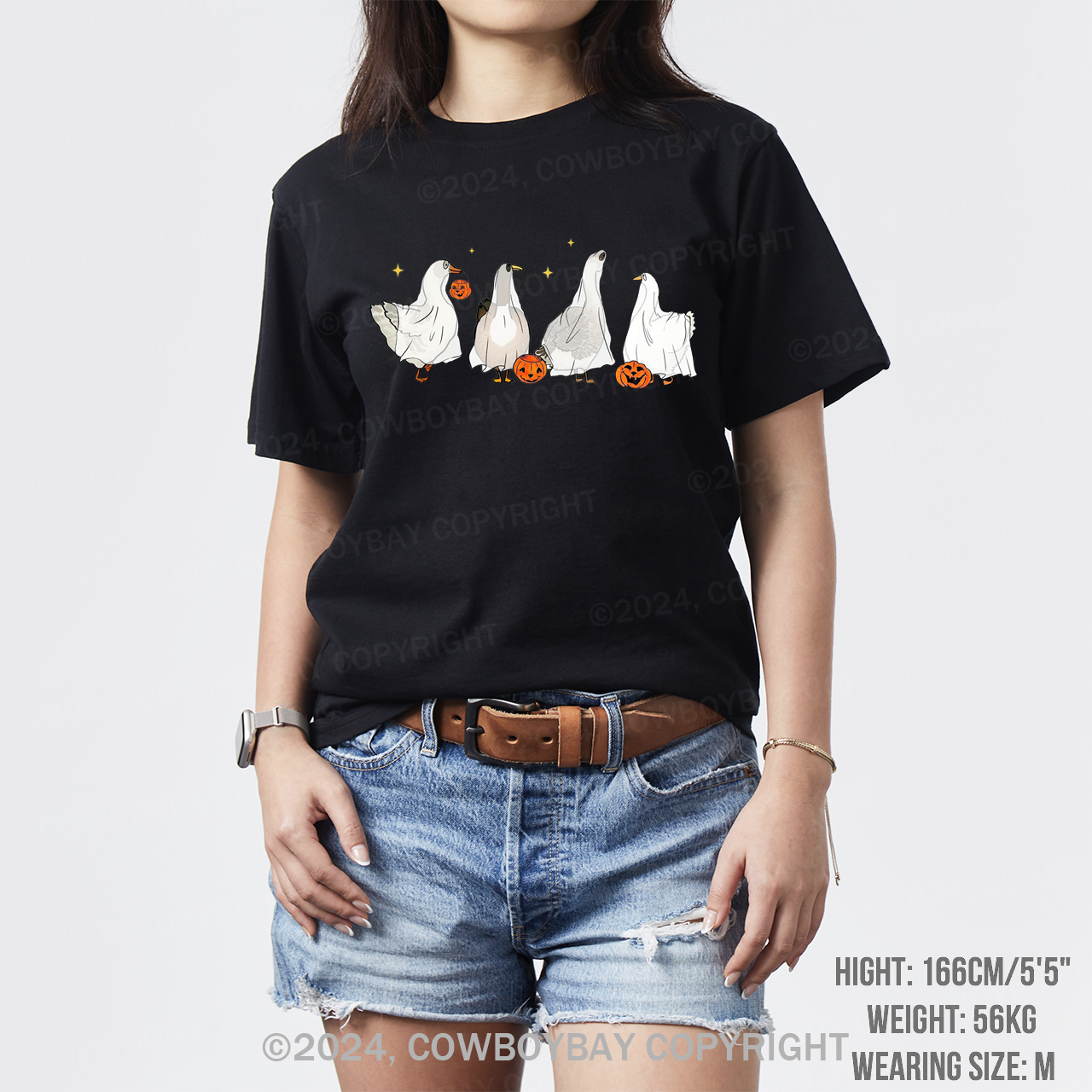 Halloween Ghost Ducks T-Shirts