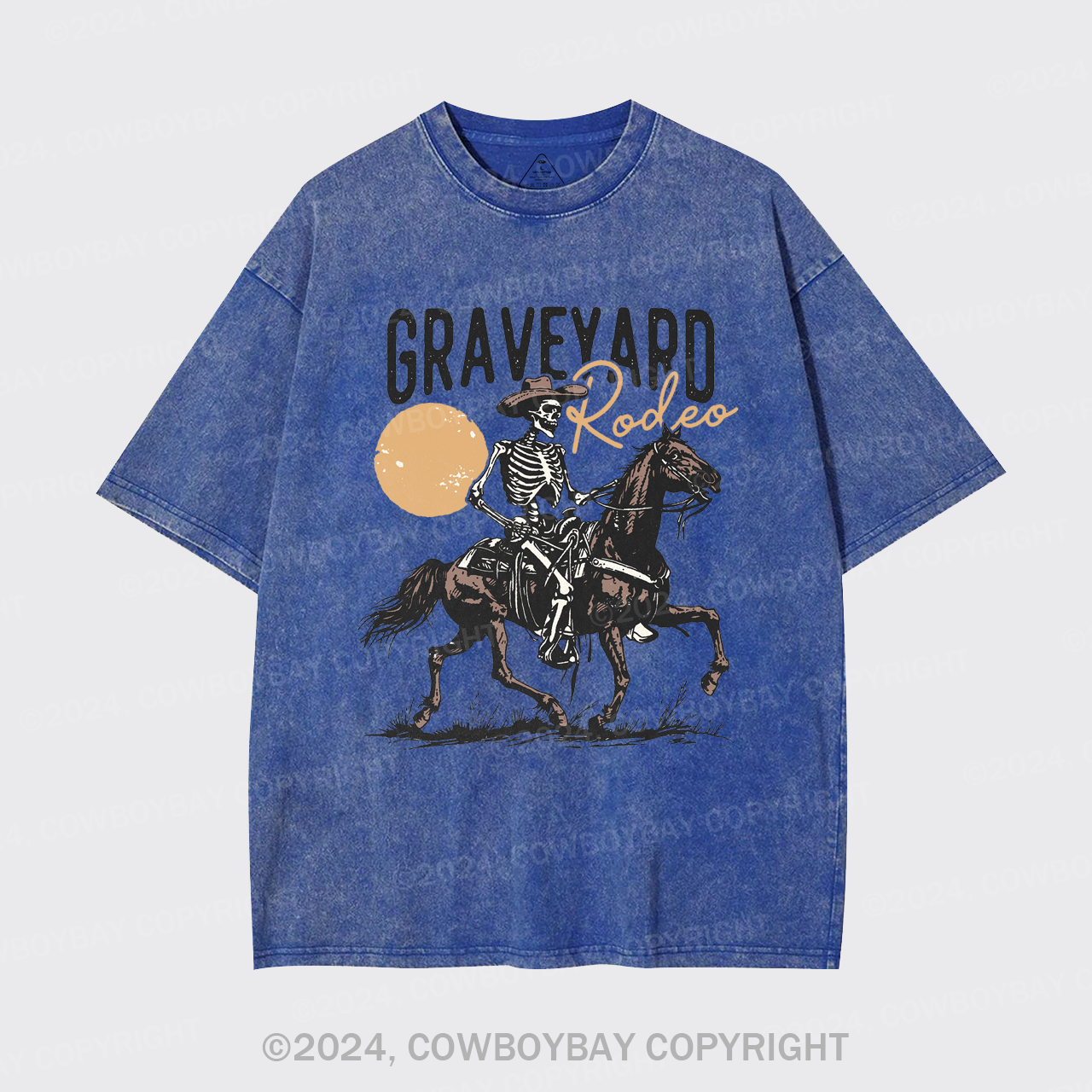 Graveyard Rodeo Garment-dye Tees