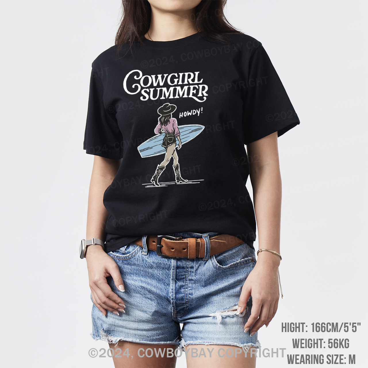 Western Summer Cowgirl Bachelorette Party T-Shirts