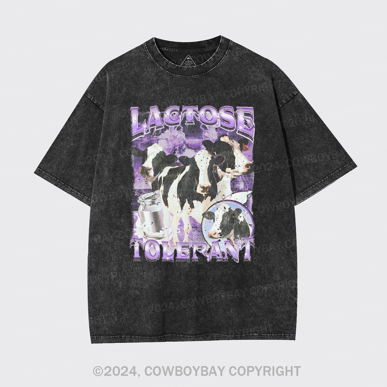 Lactose Tolerant Garment-dye Tees