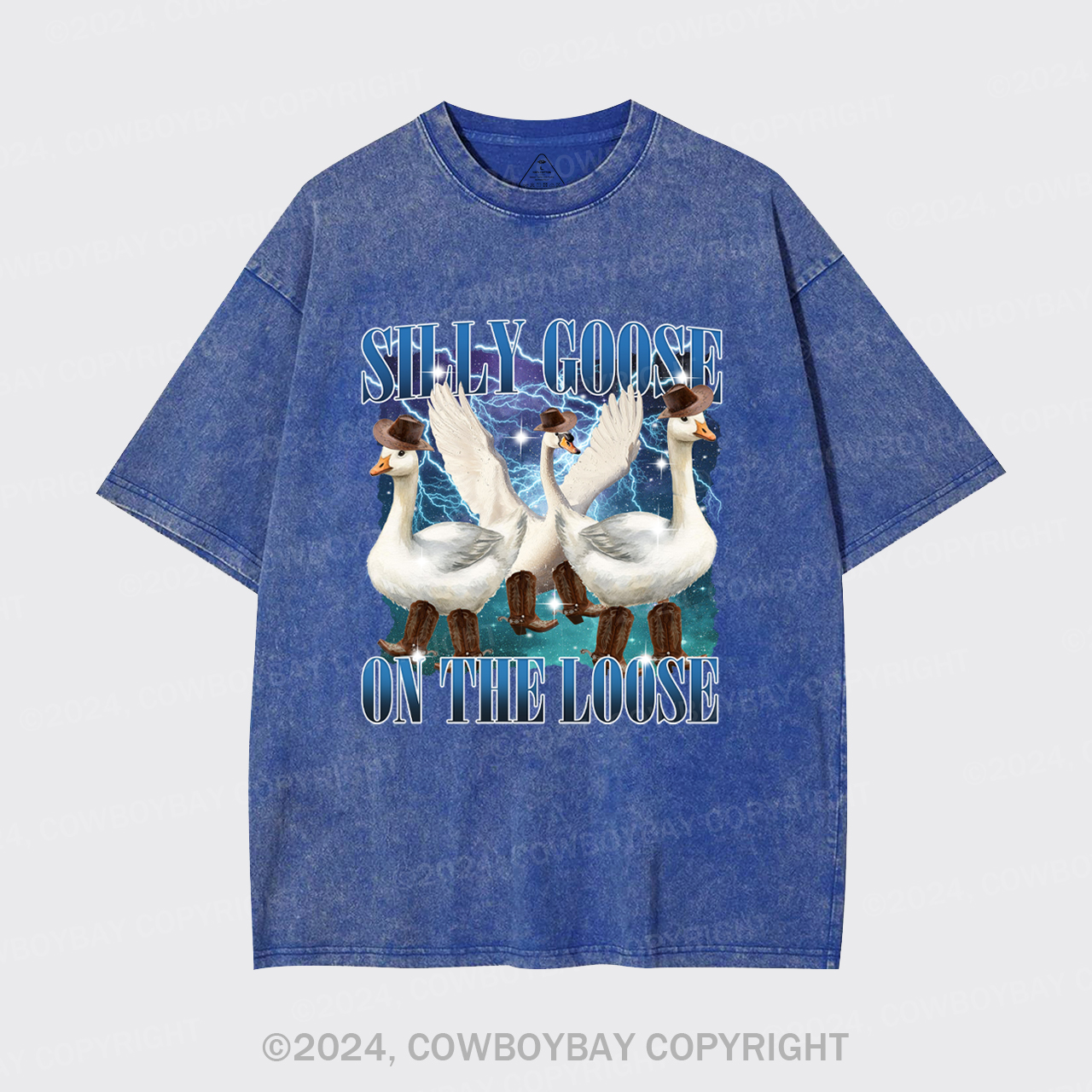 Silly Goose On The Loose Garment-dye Tees