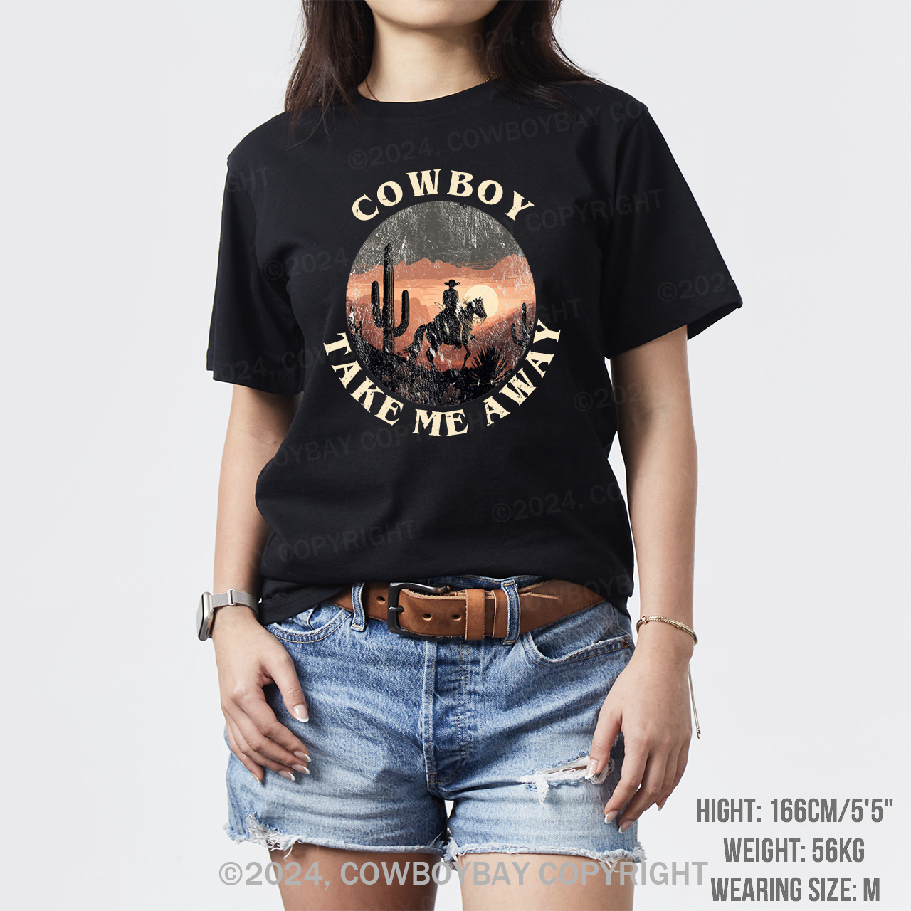 Cowboy Take Me Away Cute Farm T-Shirts
