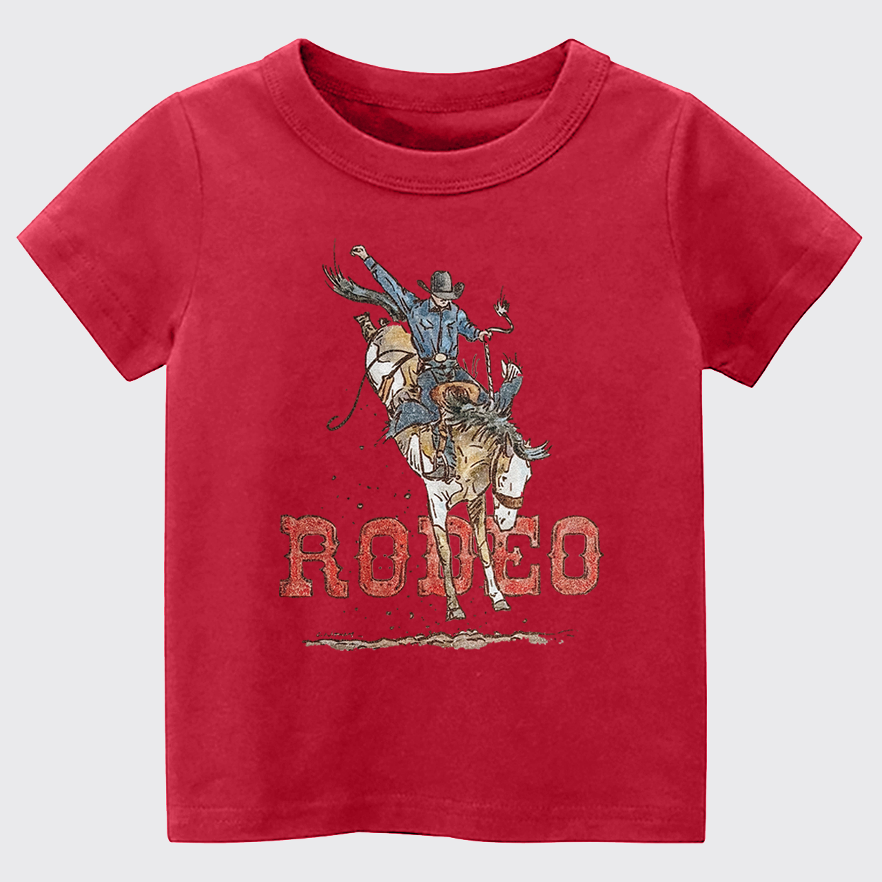 Rodeo Bronc Kids T-shirt