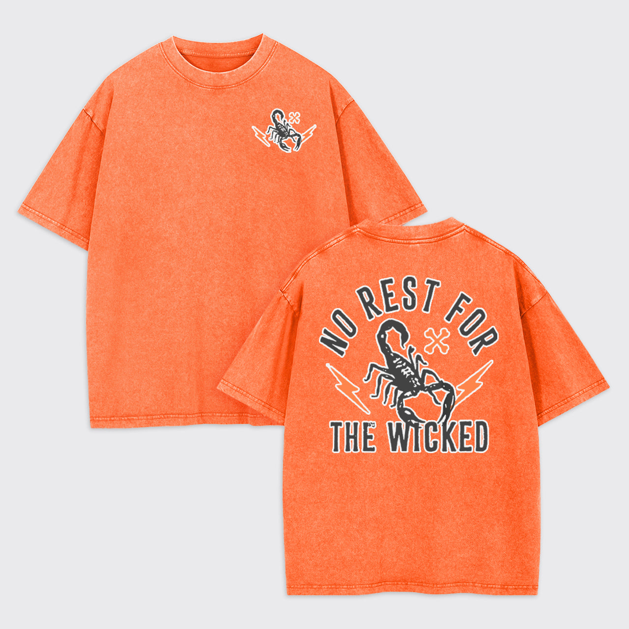 Wild West-No Rest For The Wicked Garment-dye Tees