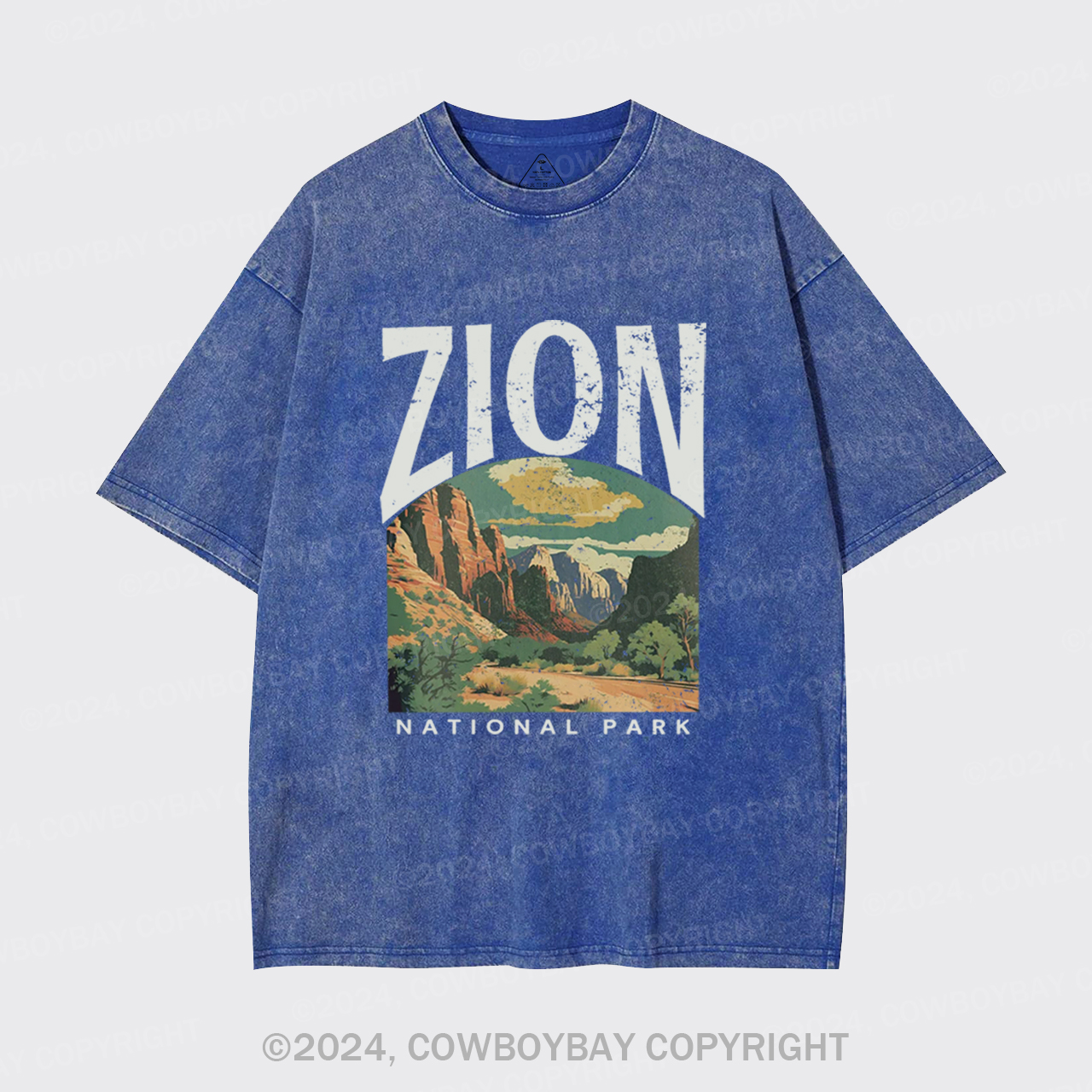 Zion National Park Garment-dye Tees