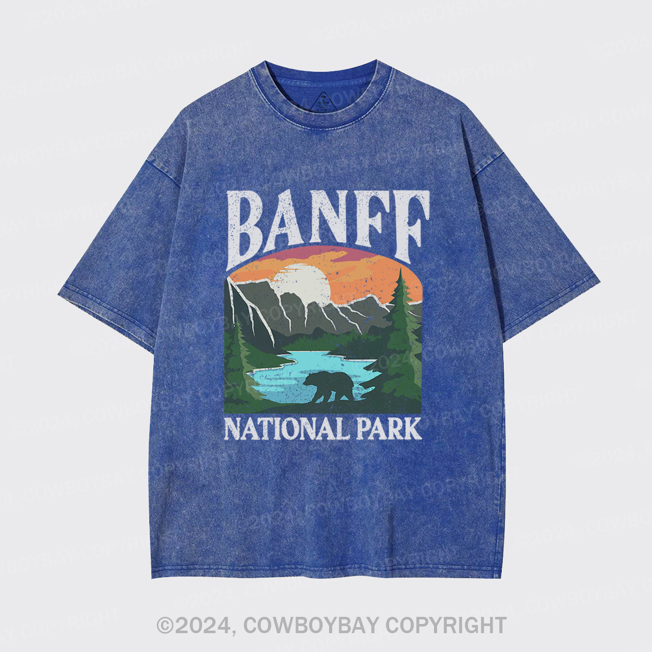 Rockies Banff National Park Garment-dye Tees
