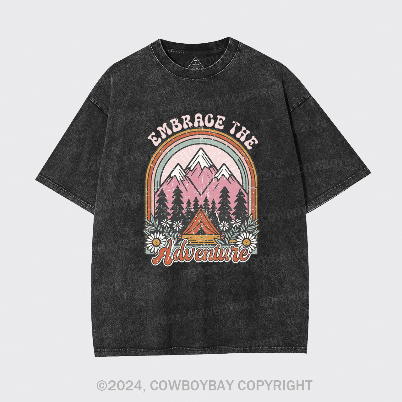 Embrace The Adventure Garment-dye Tees