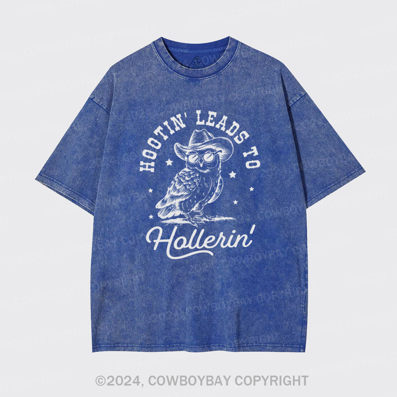 Hootin' Leads To Hollerin Garment-dye Tees