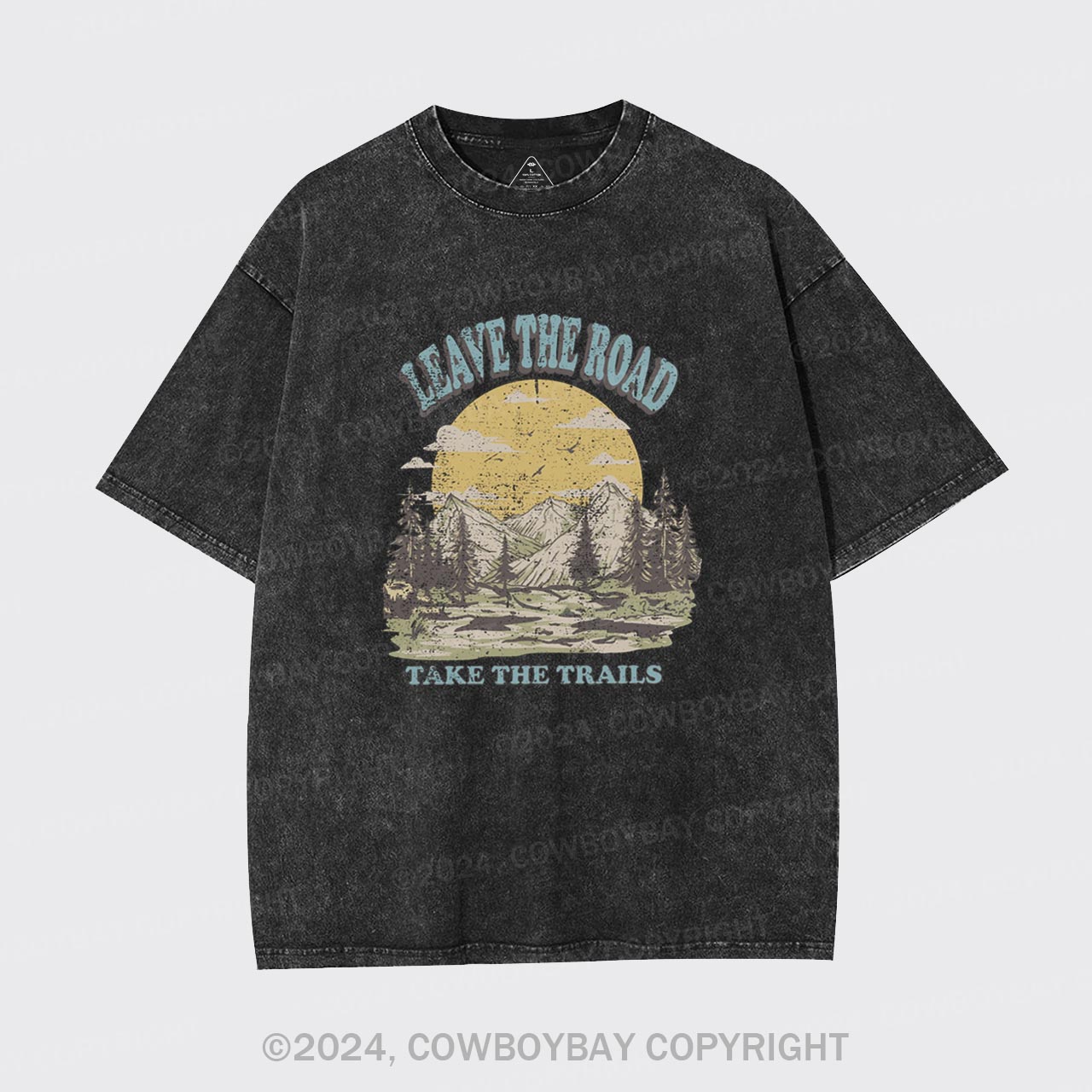 Leave the Road Take Trails Garment-dye Tees