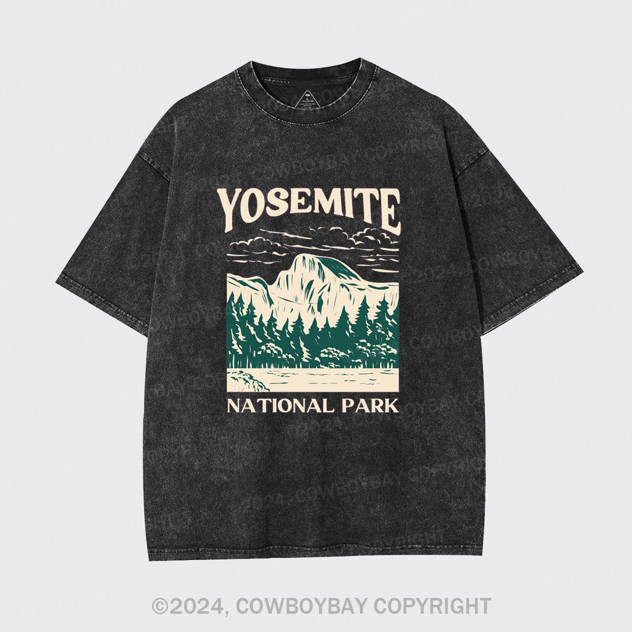 Yosemite Hiking Garment-dye Tees