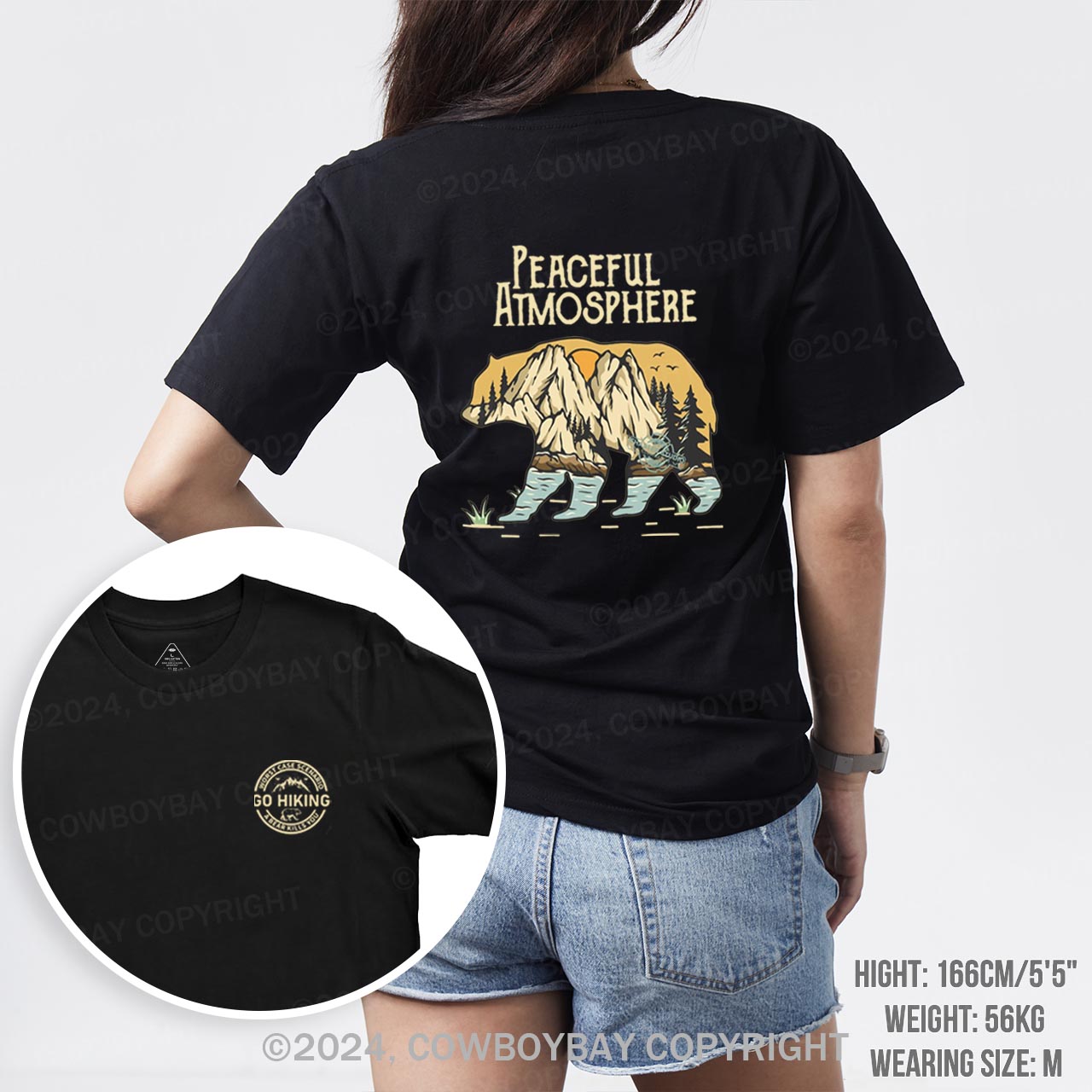 Worst Case Scenario Go Hiking A Bear Kills You T-Shirts