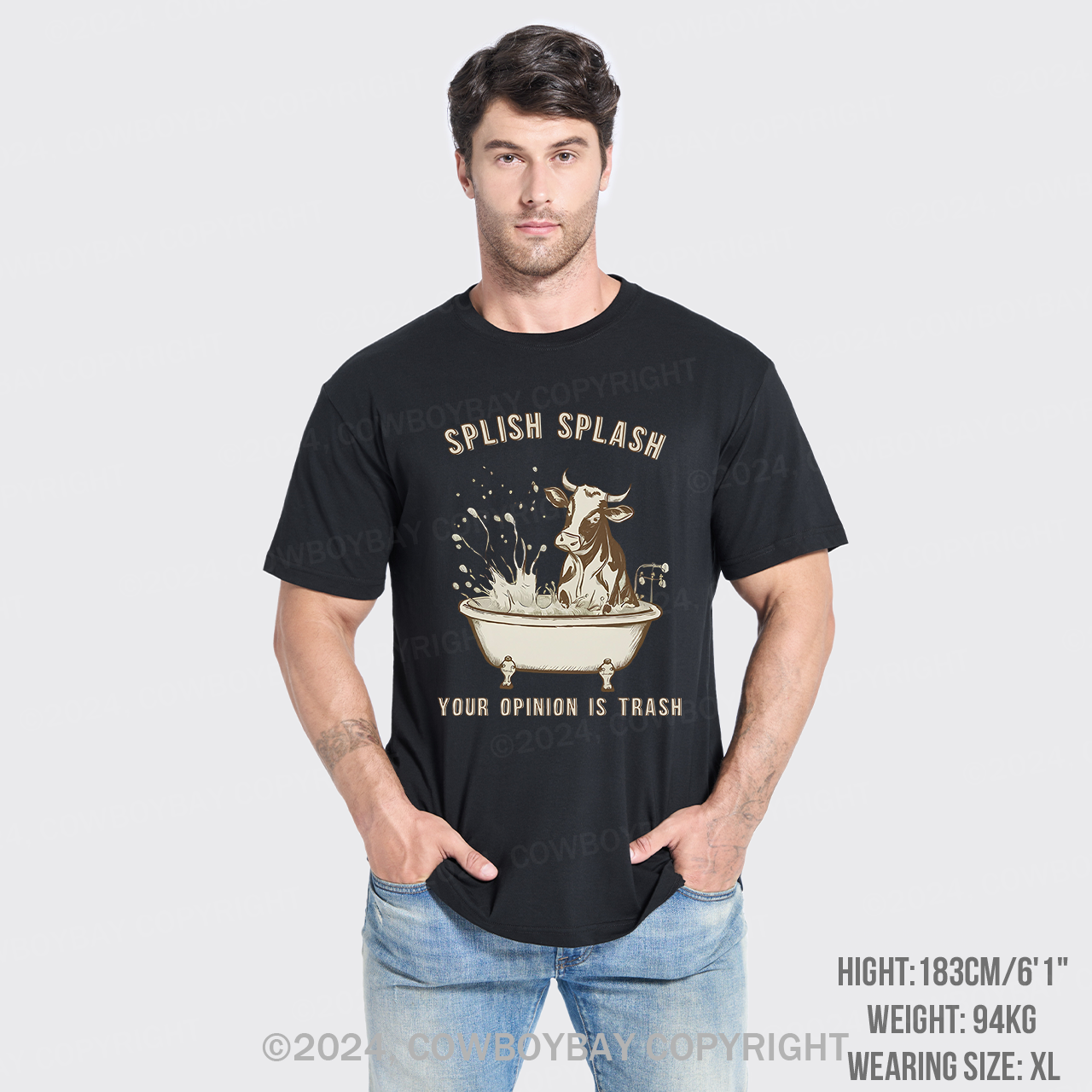 Vintage Splish Splash Your Opinion Is Trash T-Shirts