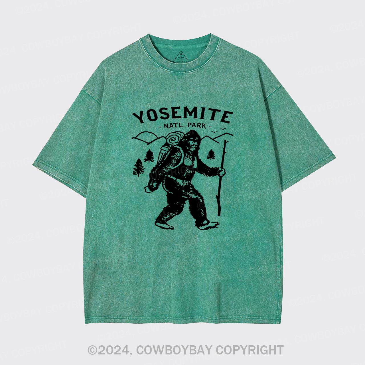 Yosemite Natl Par Garment-dye Tees