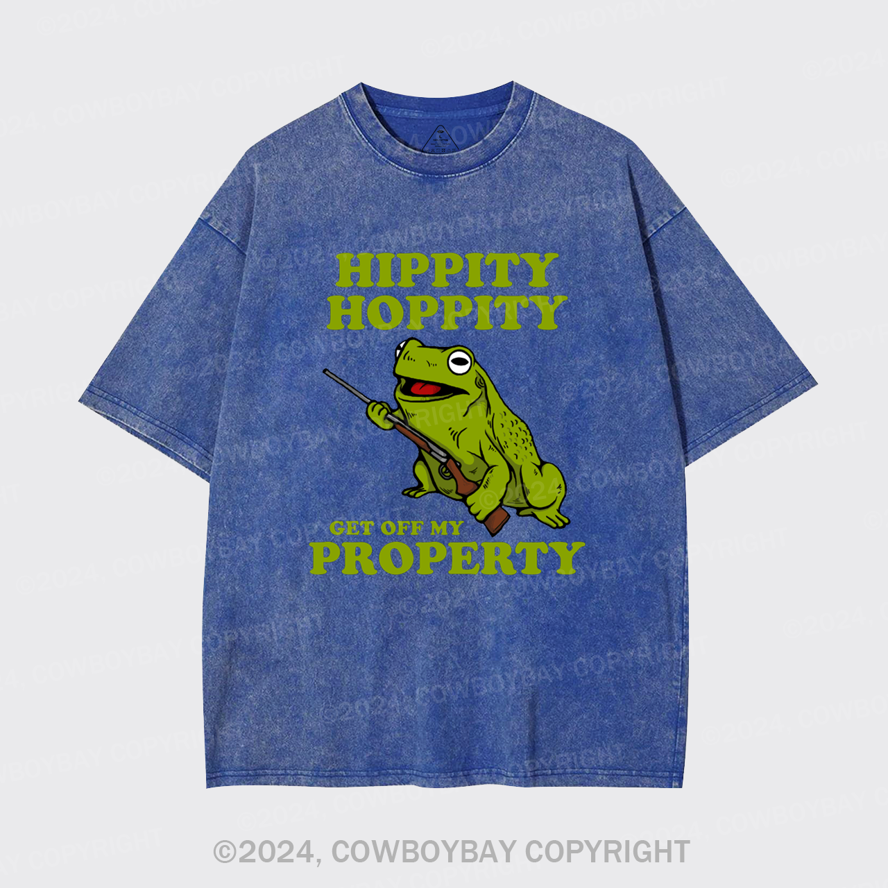 Hippity Hoppity Get Off My Property Garment-dye Tees