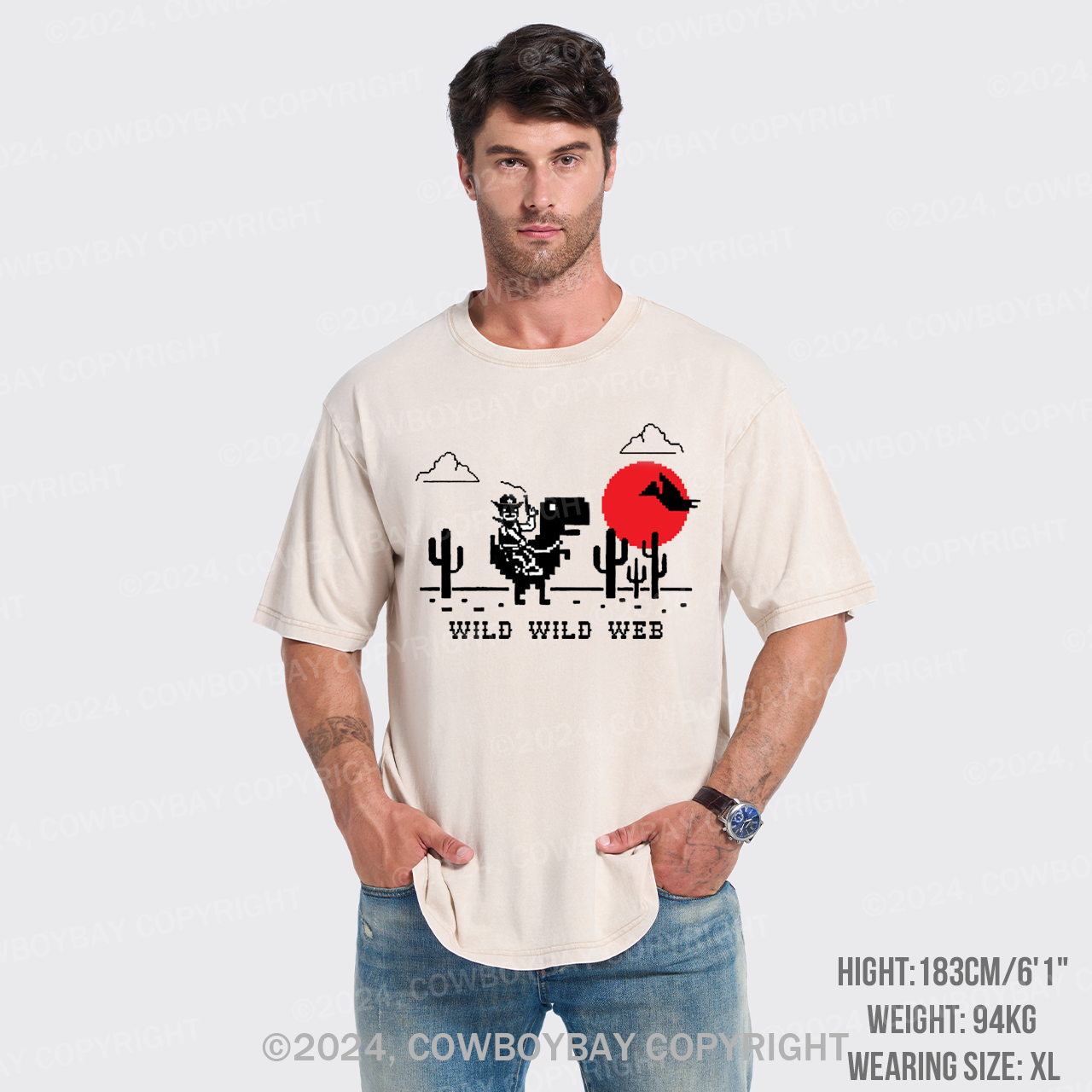 Wild Wild Web Garment-dye Tees