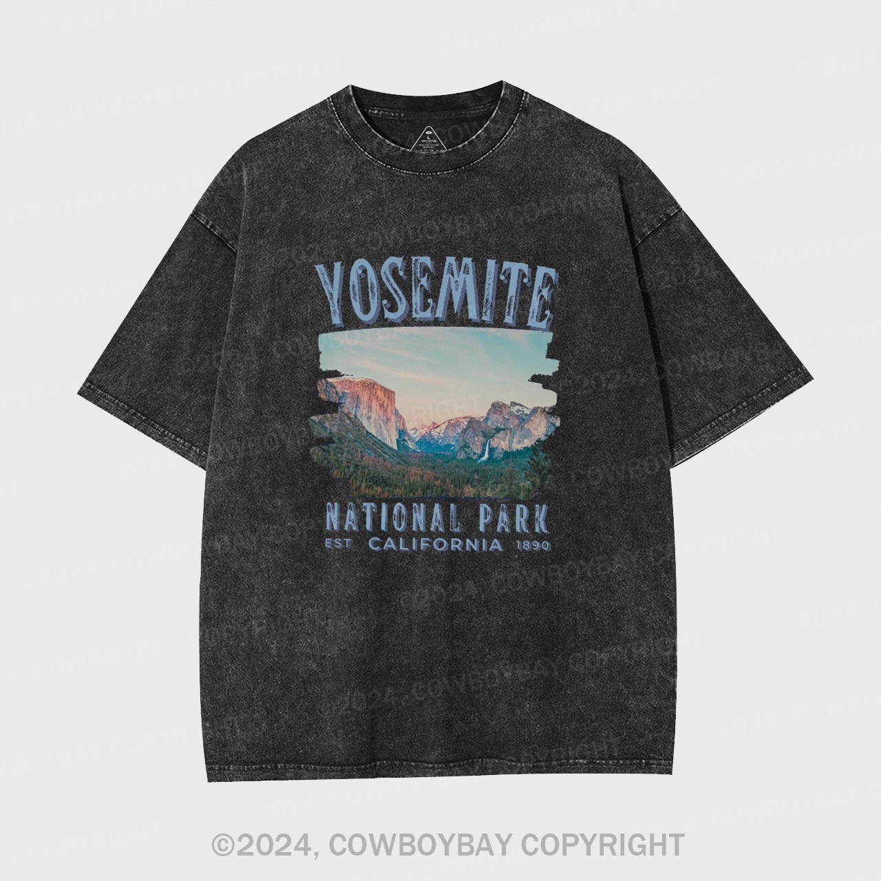 Yosemite National Park California Garment-dye Tees
