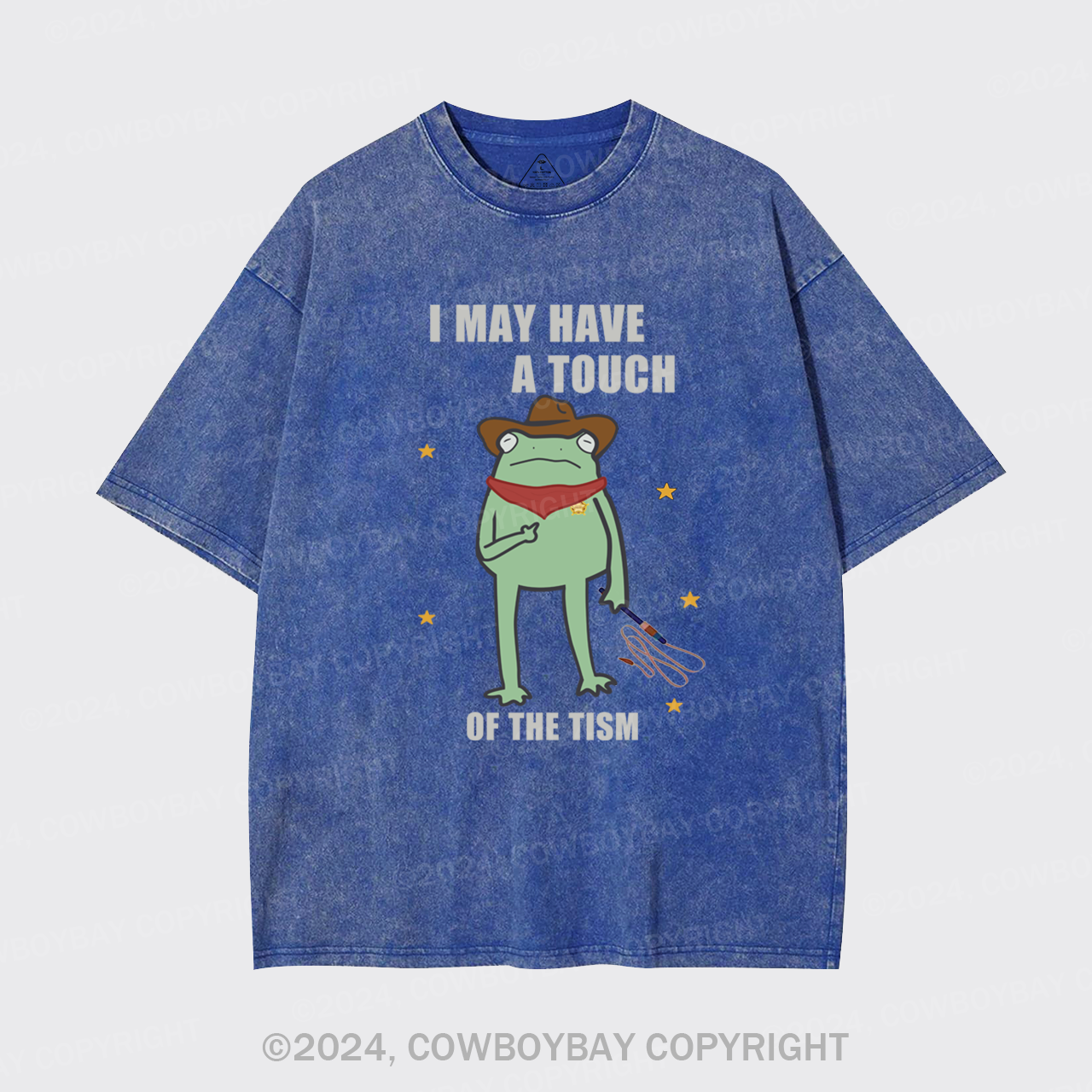 I May Have A Touch Of The Tism Garment-dye Tees
